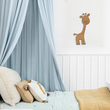 Namofactur LED Nachtlicht Wandlampe Kinderzimmer Kinder Nachtlicht Giraffe I MDF Holz, LED fest integriert, Warmweiß