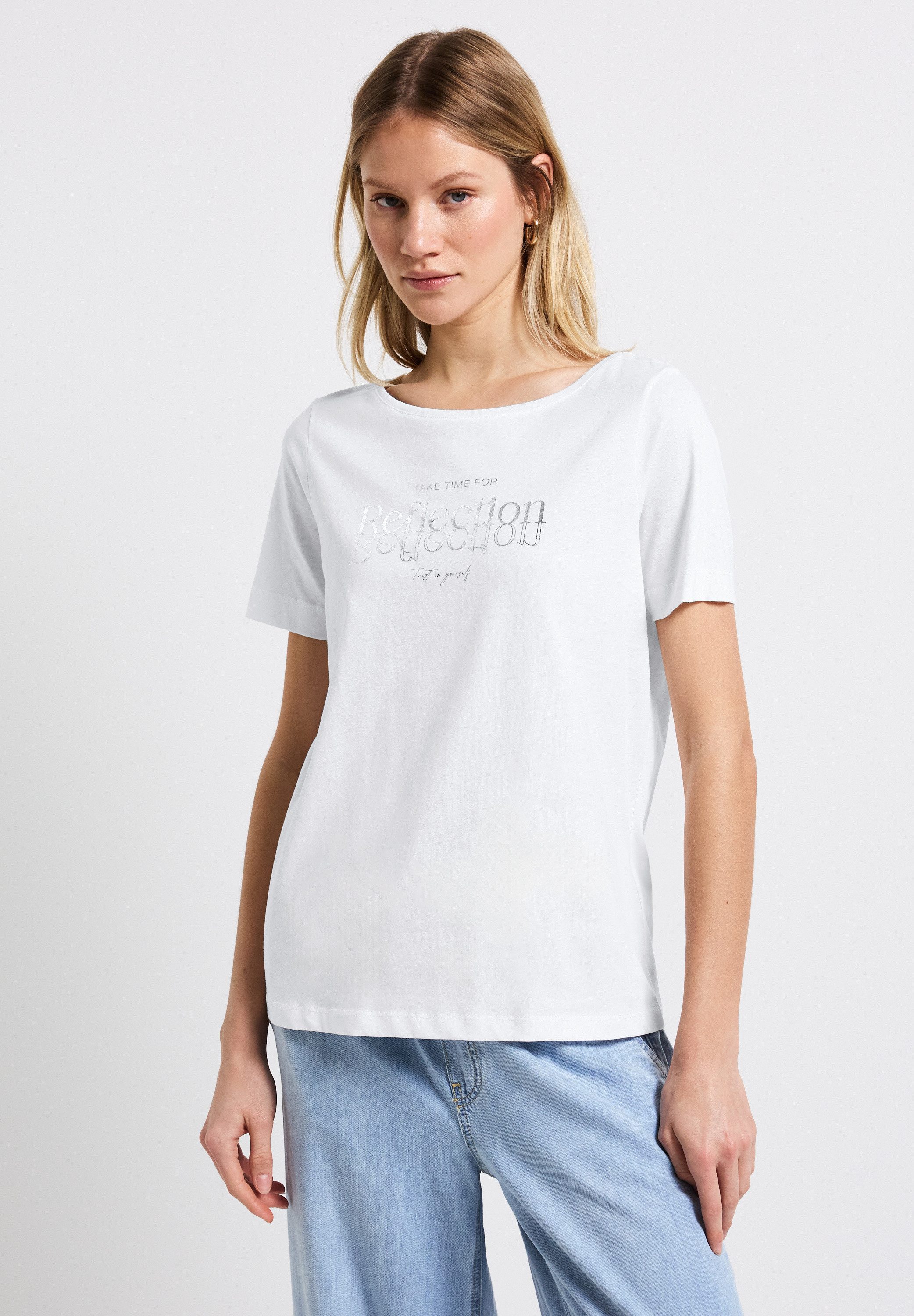 STREET ONE T-Shirt, aus reiner Baumwolle günstig online kaufen