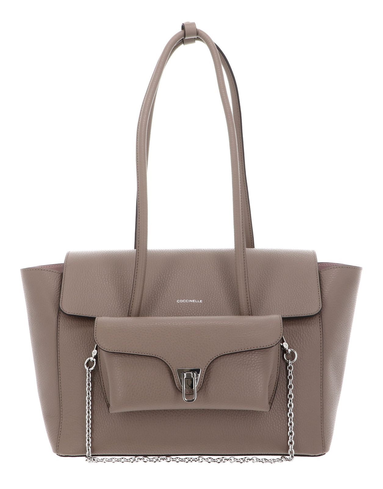 Shopper Grained Leather Handbag