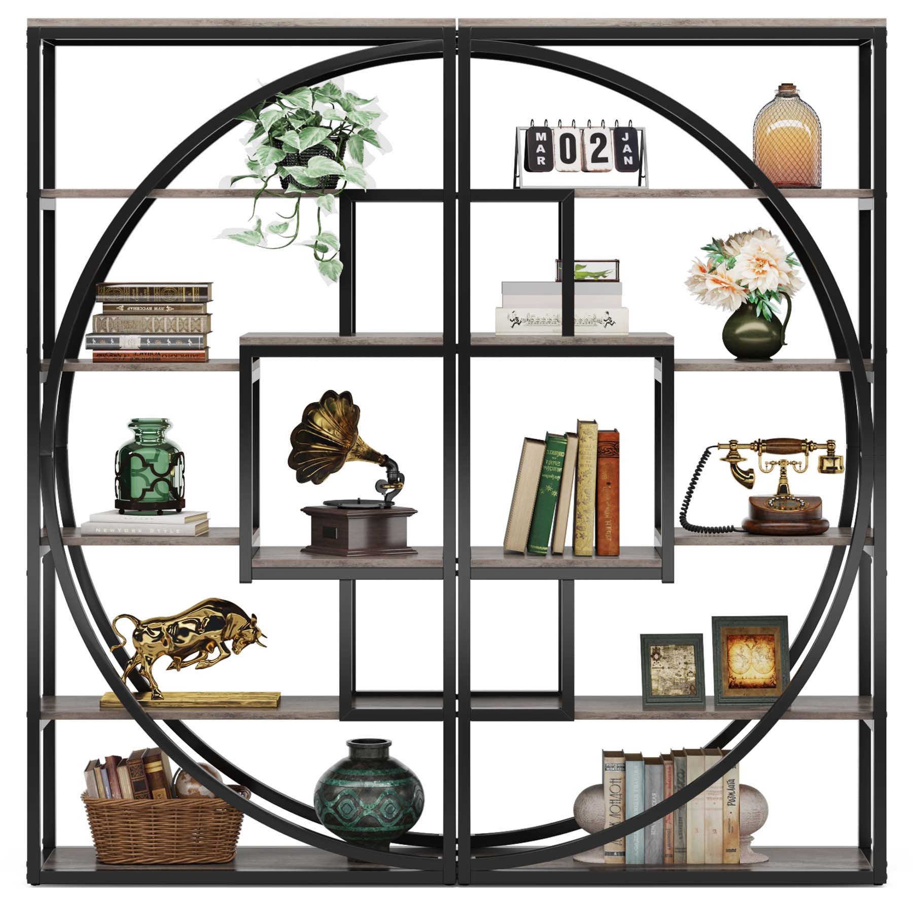 Tribesigns Regal Standregal Industrielles 5-stöckiges Bücherregal, günstig online kaufen