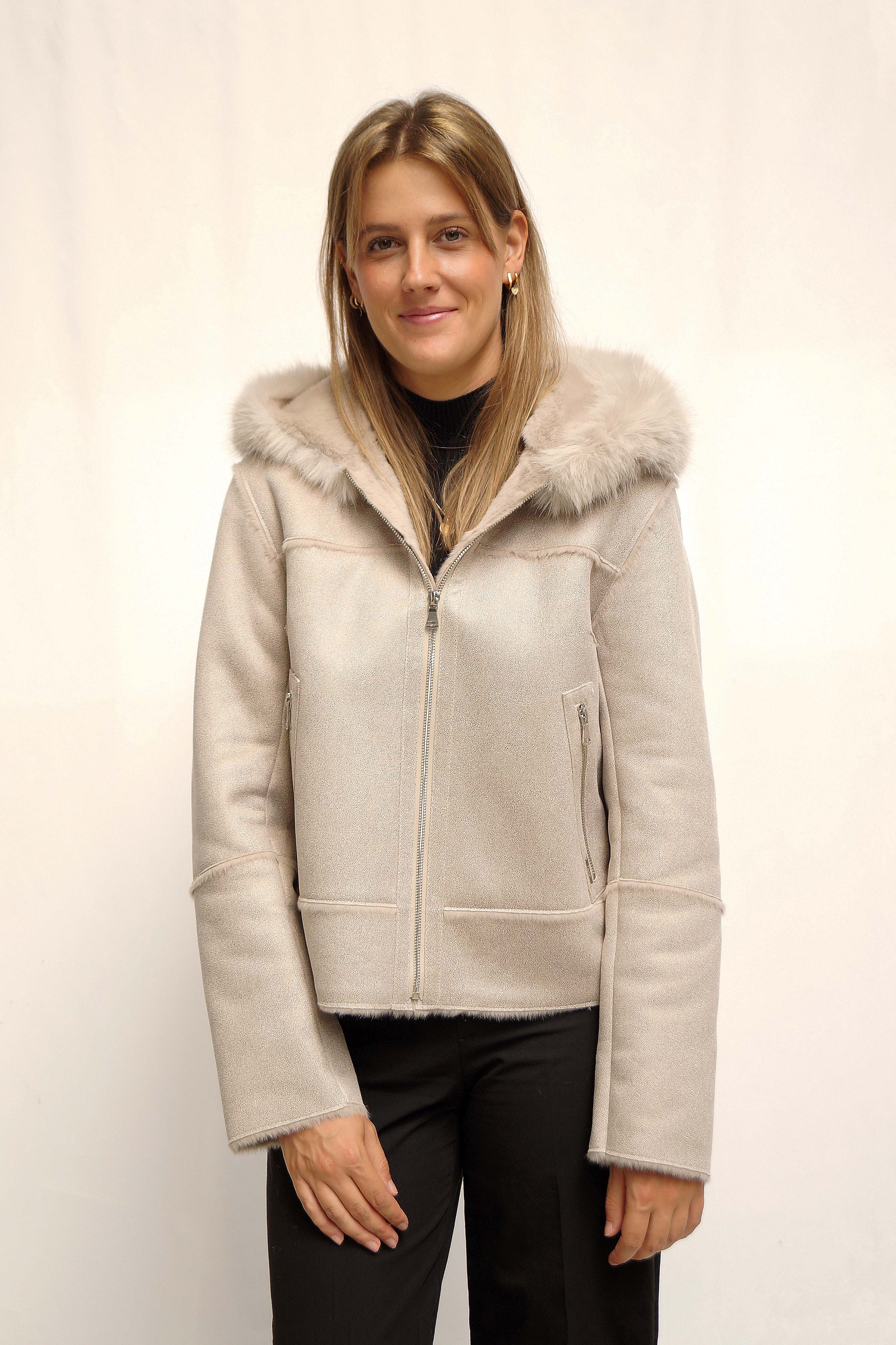 FUNK since 1776 Lederimitatjacke Kurzjacke aus günstig online kaufen