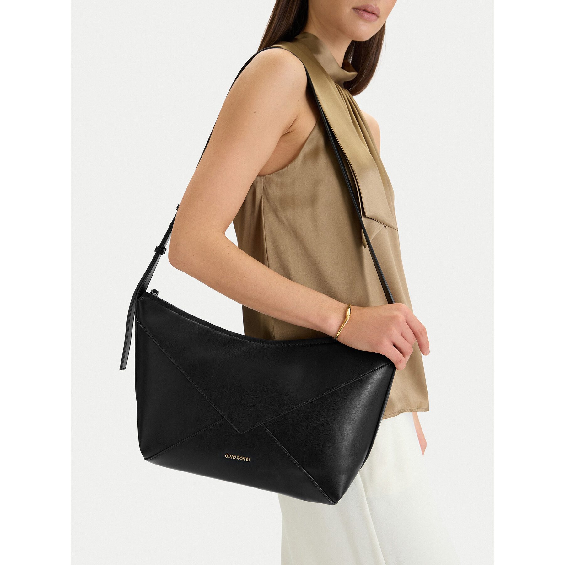 GINO ROSSI Handtasche Gino Rossi Damenhandtasche Schwarz