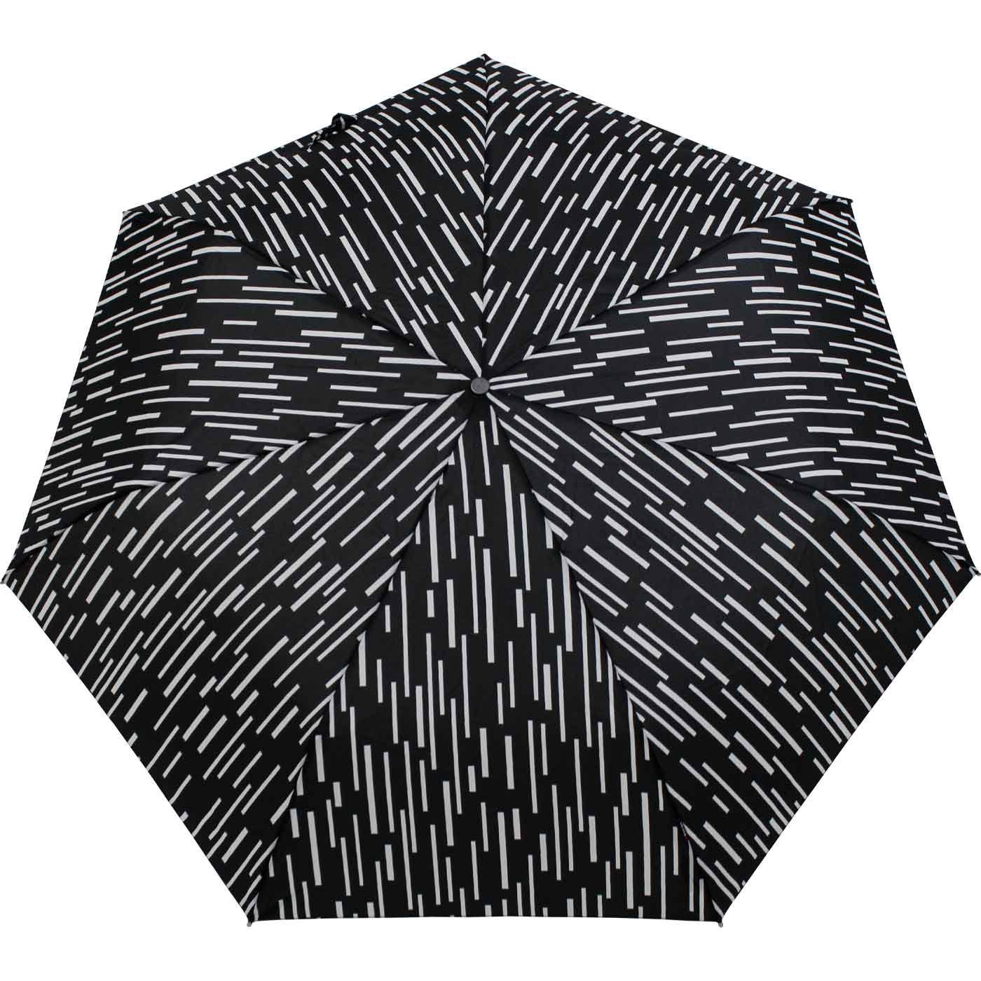 Slim in NUNO, Knirps® jede passt immer Tasche Taschenregenschirm rain dabei, - Duomatic Auf-Zu-Automatik mit mit