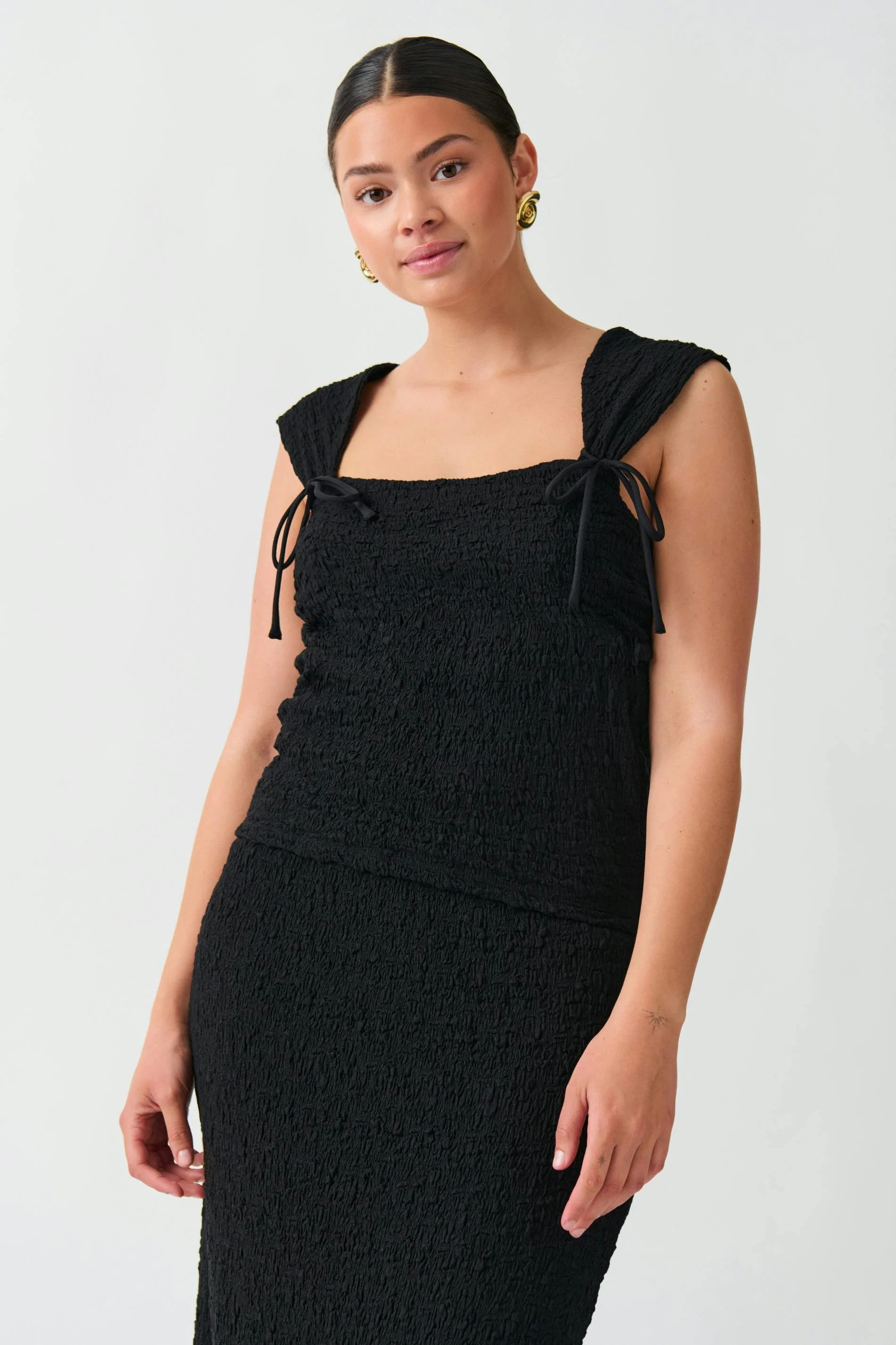 Gina Tricot Shirttop Stylisches Gina Tricot Structure Singlet