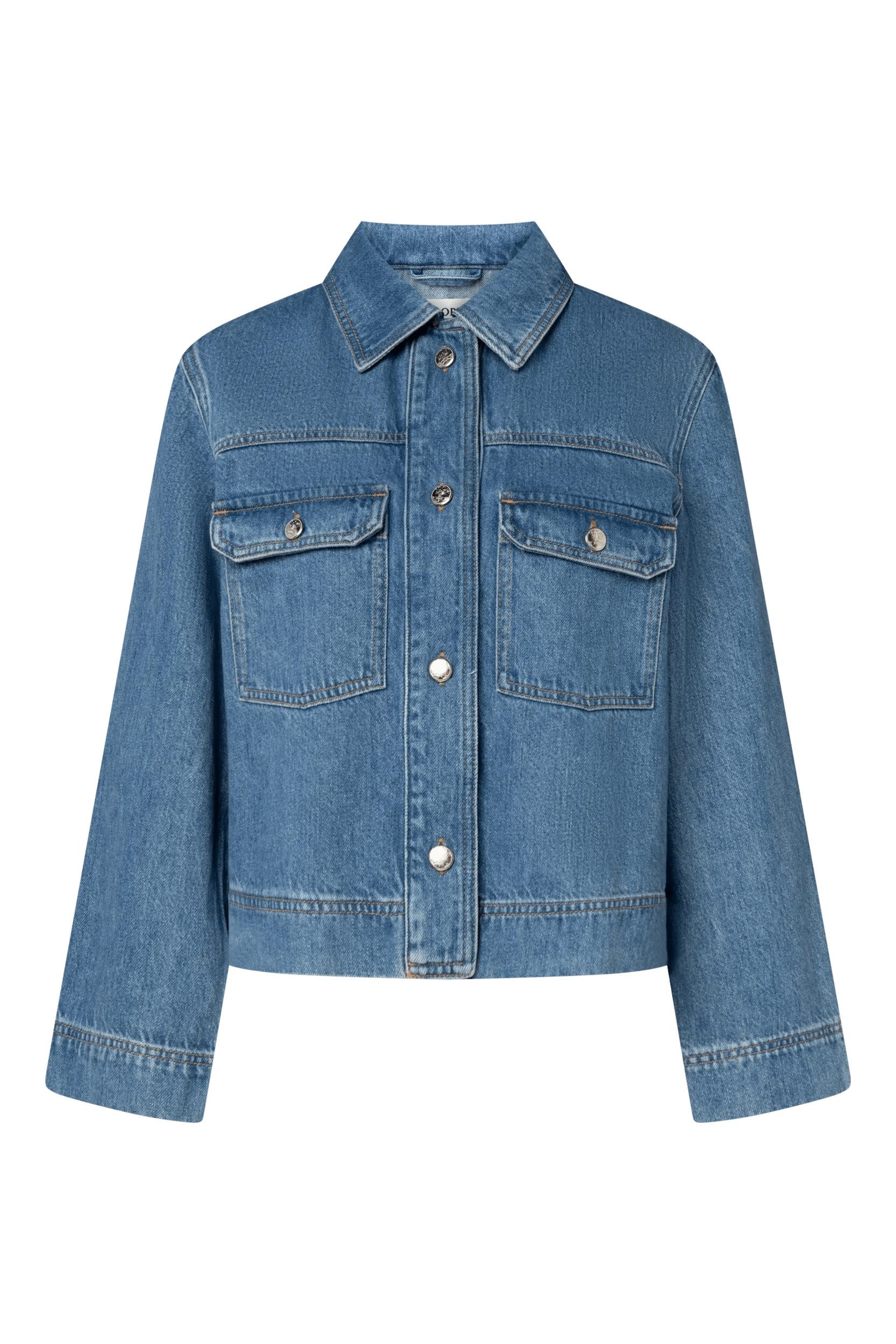 Joop Jeans Jeansjacke Inoa aus Baumwolldenim mit Lyocell, im Blousonstil