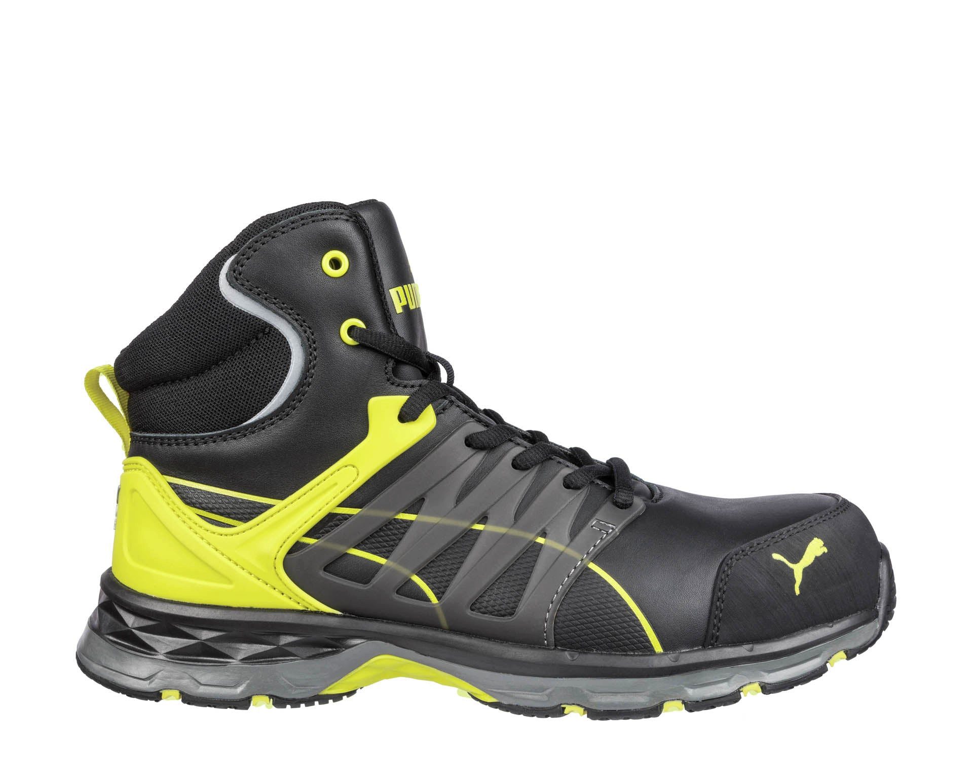 PUMA Safety PUMA SAFETY VELOCITY 2.0 MID Sicherheitsschuh S3S ESD Sicherheitsschuh Ölbeständige Laufsohle
