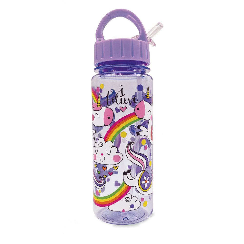 Partystrolche Trinkflasche Trinkflasche für Kinder Einhorn, 500 ml, 500 ml