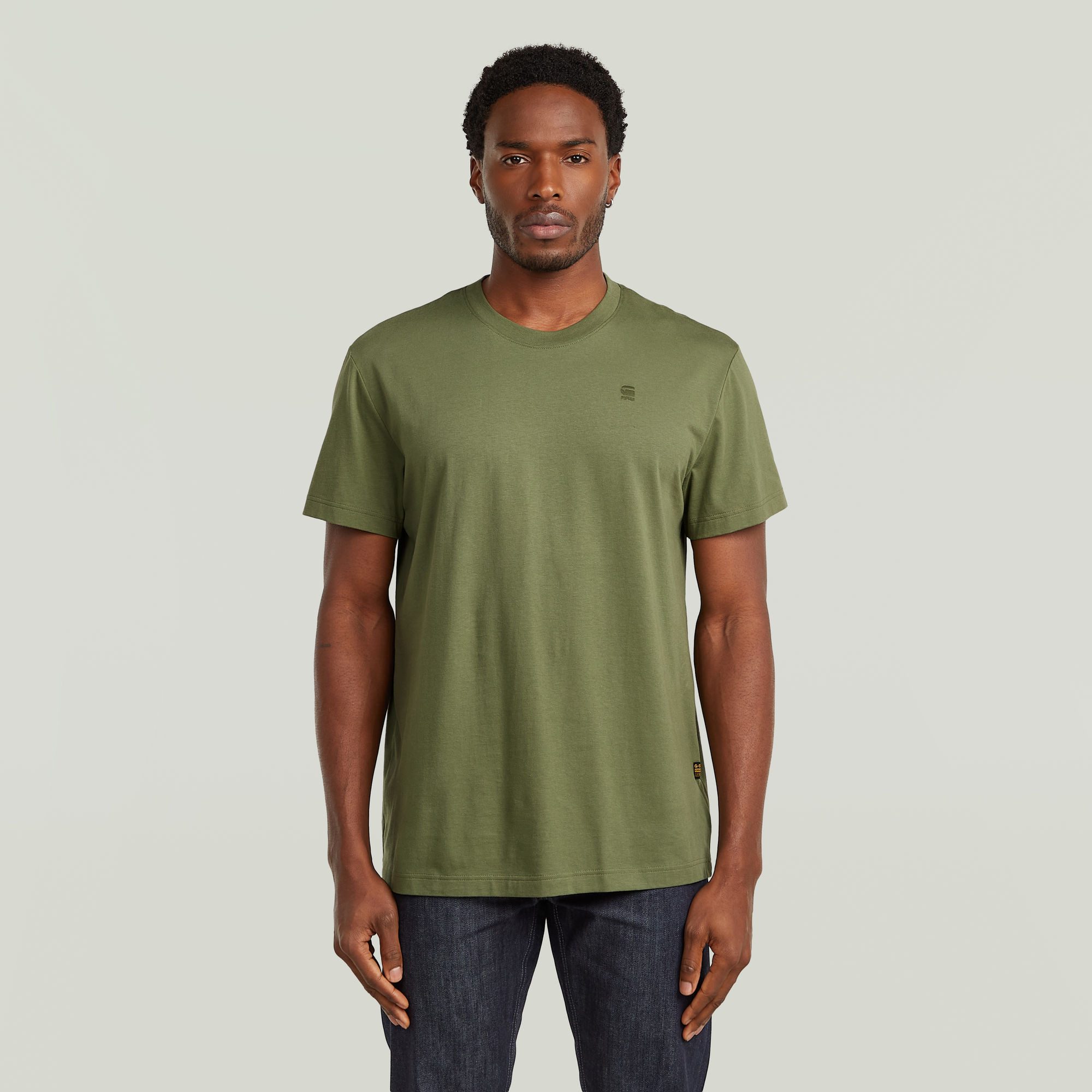 G-STAR T-Shirt Base-S T-Shirt mit kleinem Logo-Detail