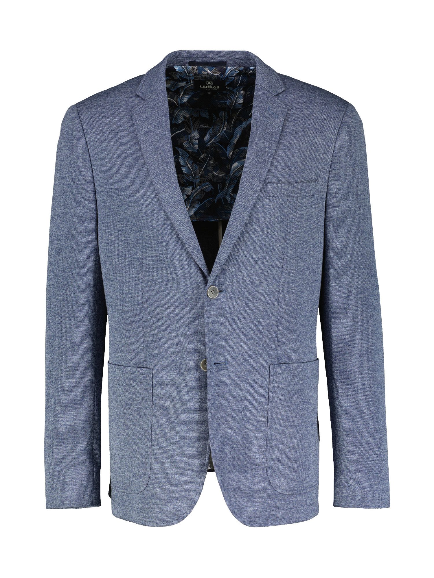 Jerseysakko LERROS Jerseyblazer mit Muster im Innenfutter