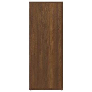 vidaXL Sideboard Sideboard Braun Eichen-Optik 80x30x80 cm Holzwerkstoff (1 St)
