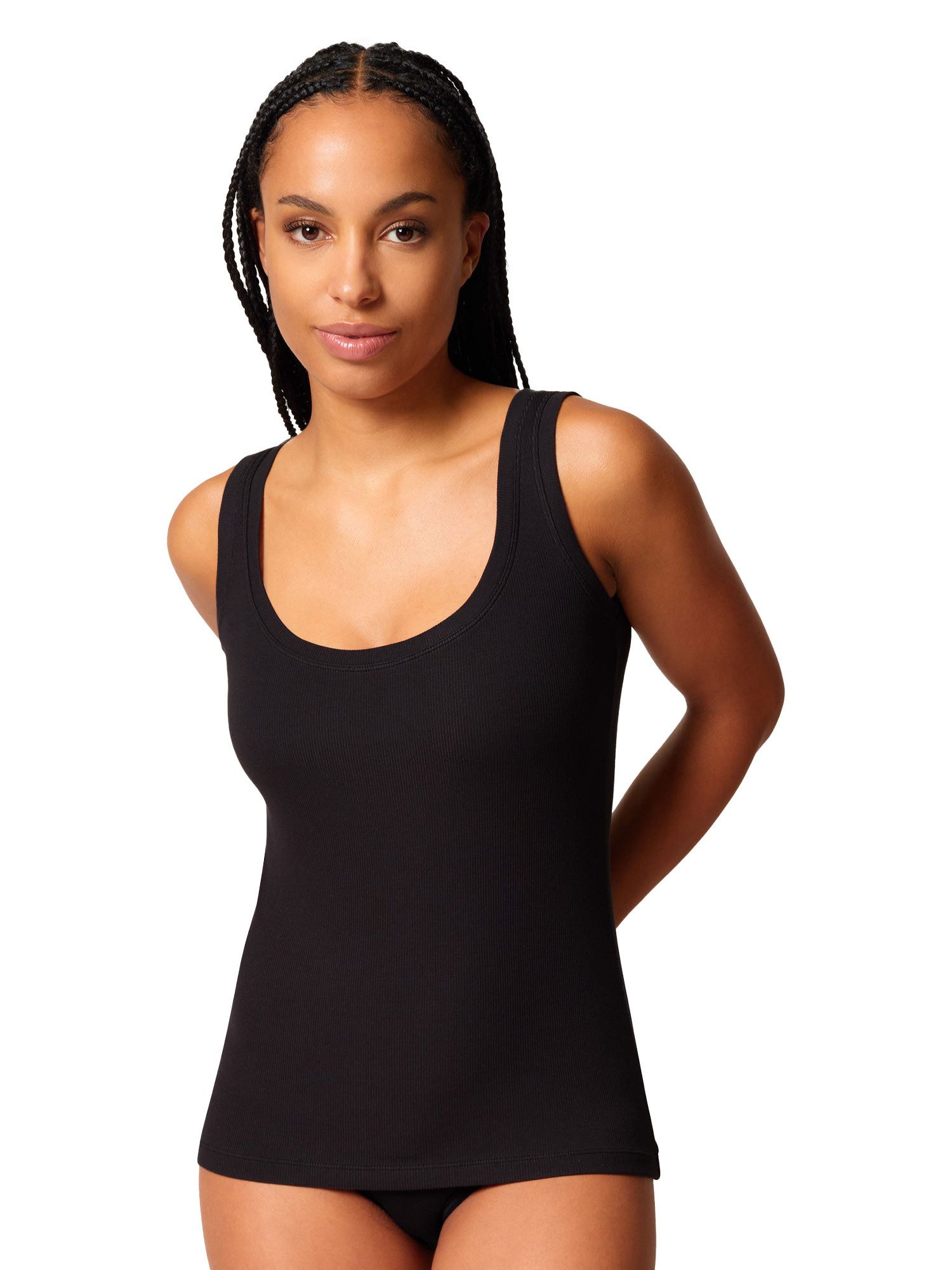 Skiny Achselhemd Damen Tanktop Rib TankTop (Stück, 1-St) Super Softe Materialqualität