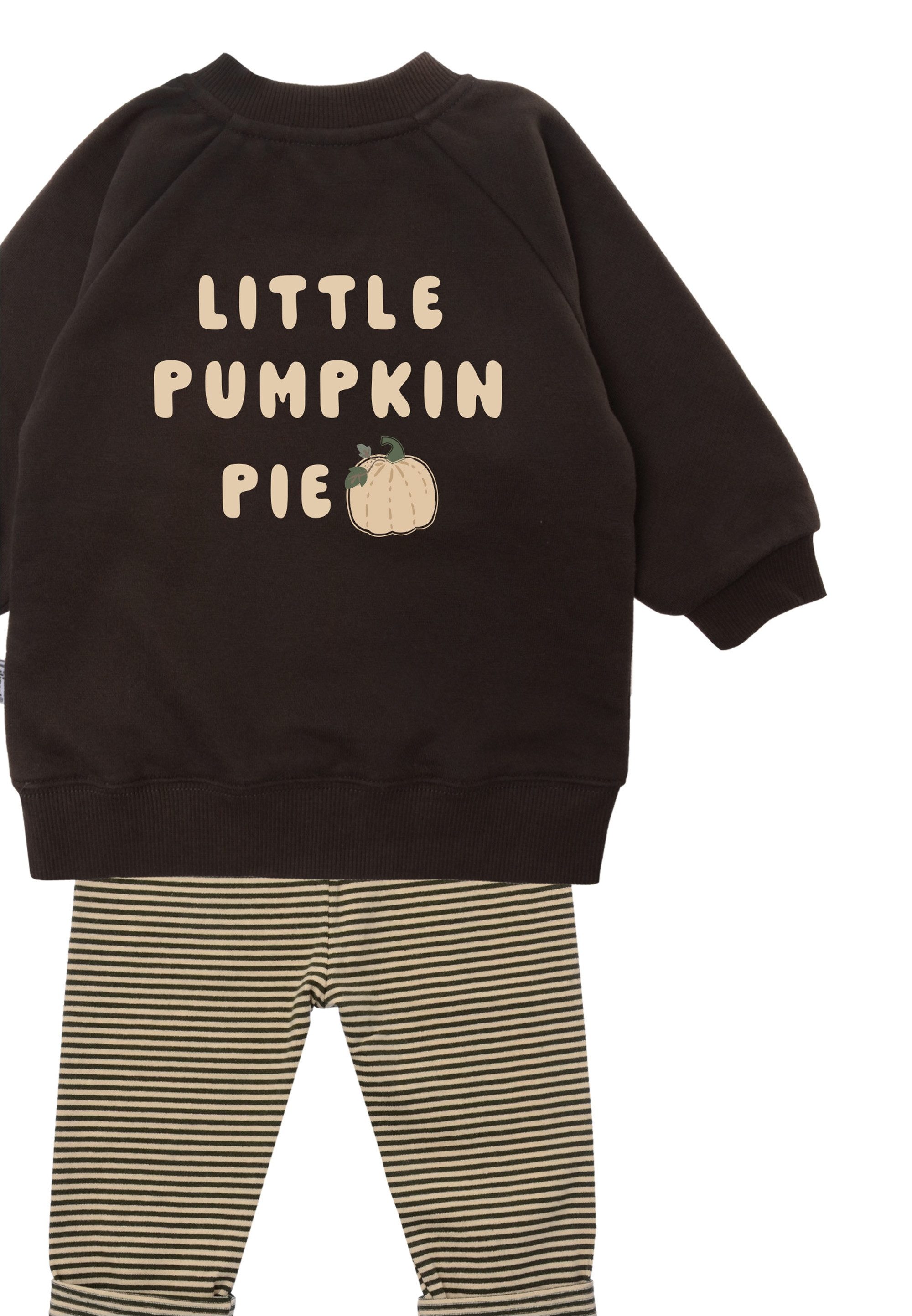 Liliput Sweatanzug Little Pumpkin Pie, mit herbstlichem Frontprint