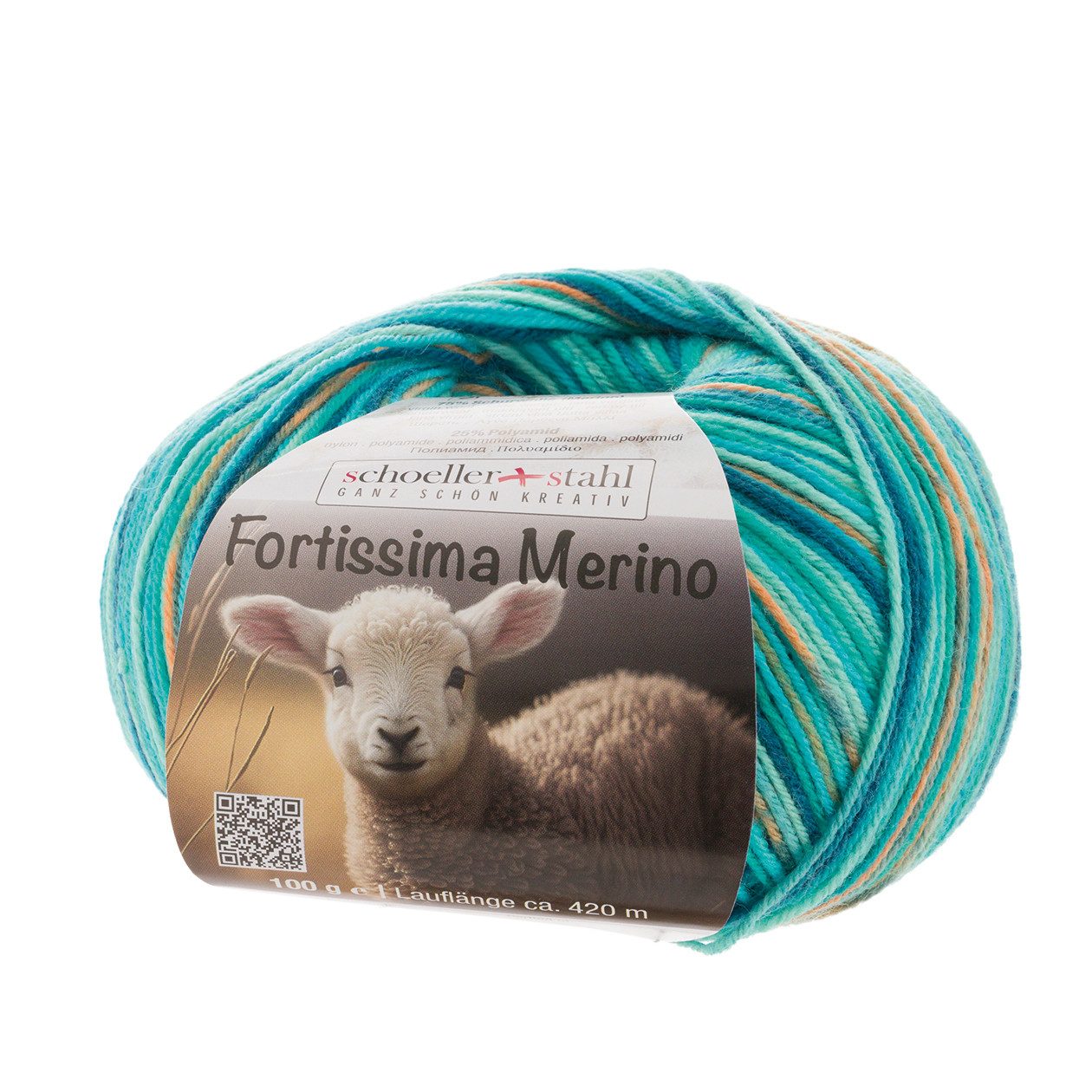 Schoeller + Stahl Fortissima Merino 4-fach Häkelwolle, 420 m, kuscheliges Tragegefühl