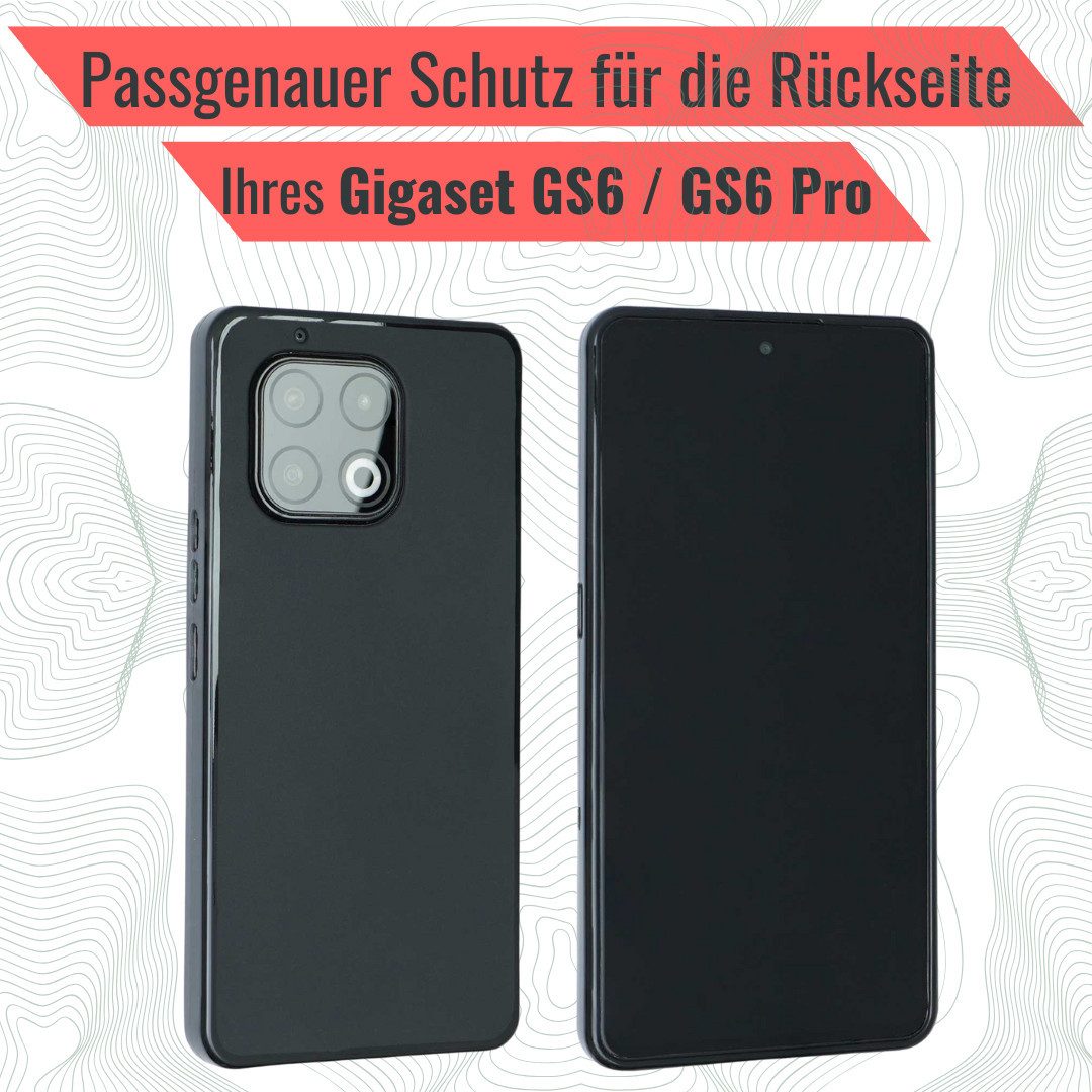 caseroxx Handyhülle TPU-Hülle für Gigaset GS6 / GS6 Pro Gerätabhängig 5,0 - 7,0 Zoll, dünn und flexibel