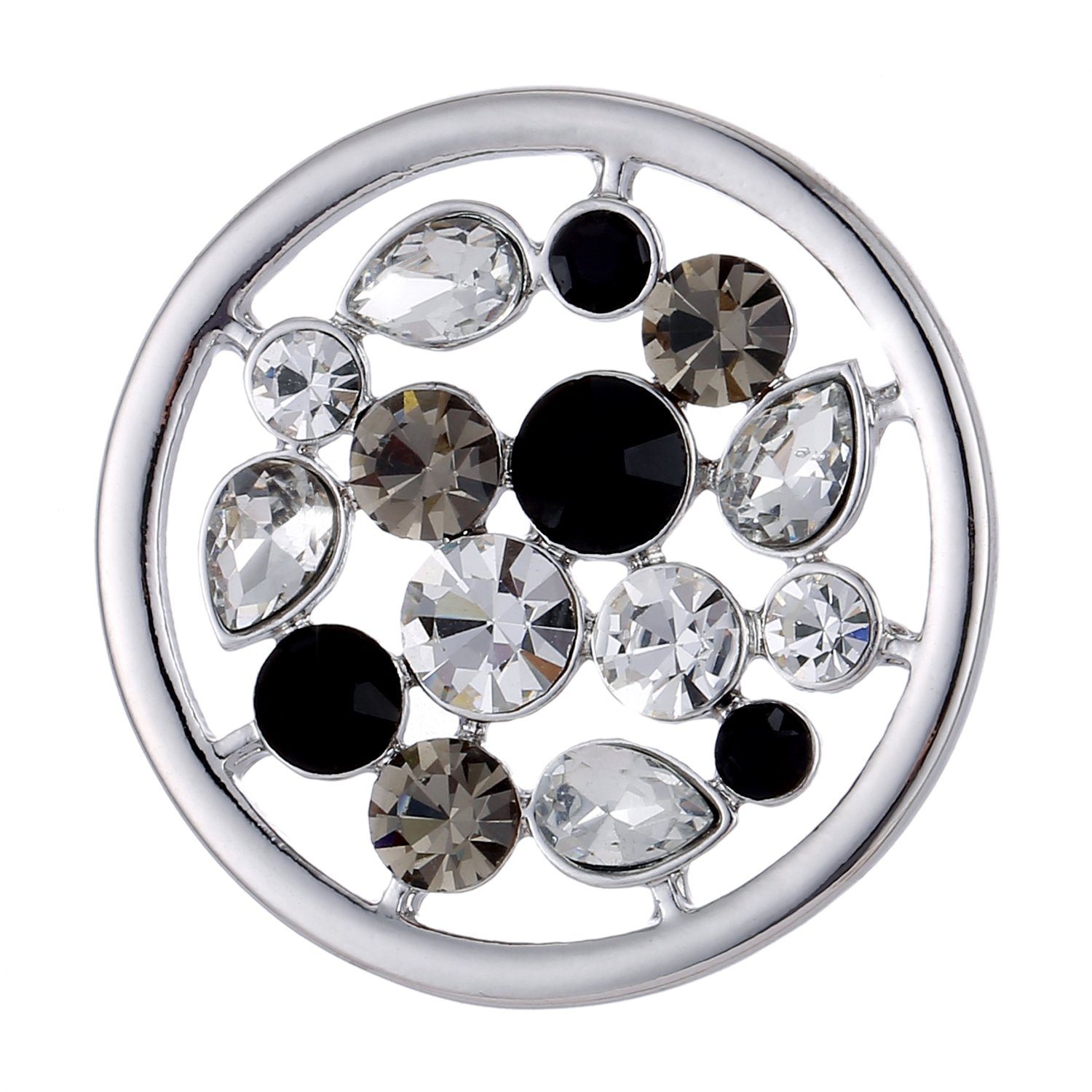 Morella Kette mit Anhänger Halskette 70 cm mit Coin Amulett 33 mm (2-tlg), günstig online kaufen