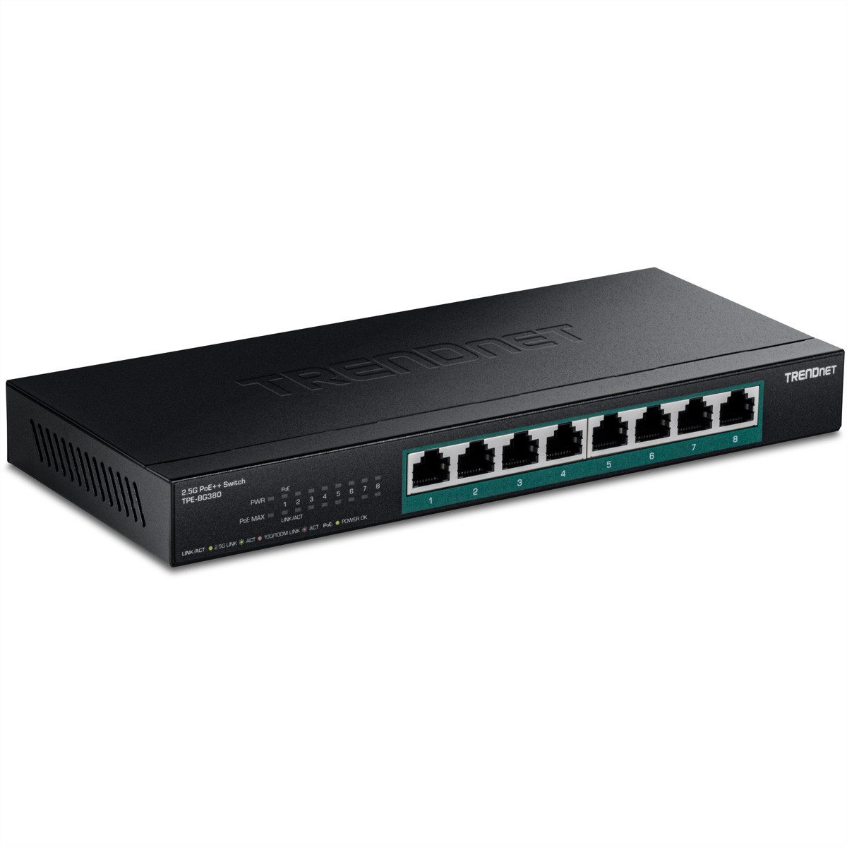 TPE-BG380 Switch 8-Port 2.5G PoE++ Netzwerk-Switch
