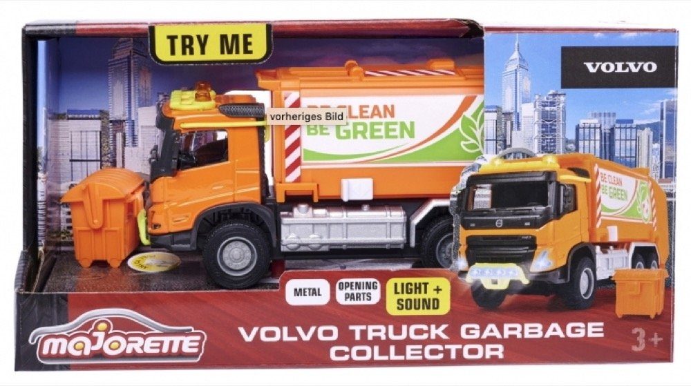 majORETTE Игрушечный мусоровоз Grand Series Volvo Truck Garbge Collector 213743000
