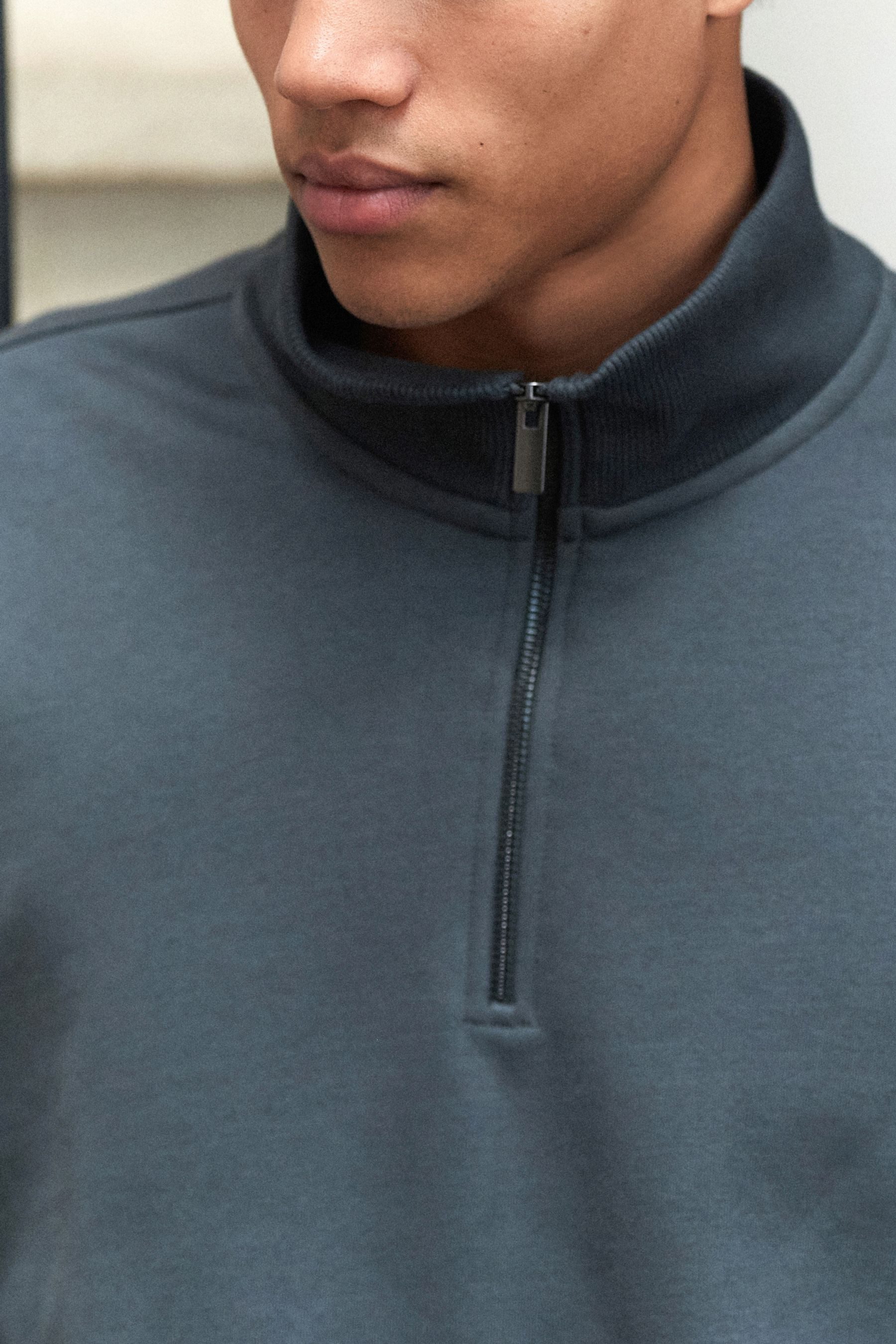 Next Sweater EDIT Troyer-Sweatshirt (1-tlg)