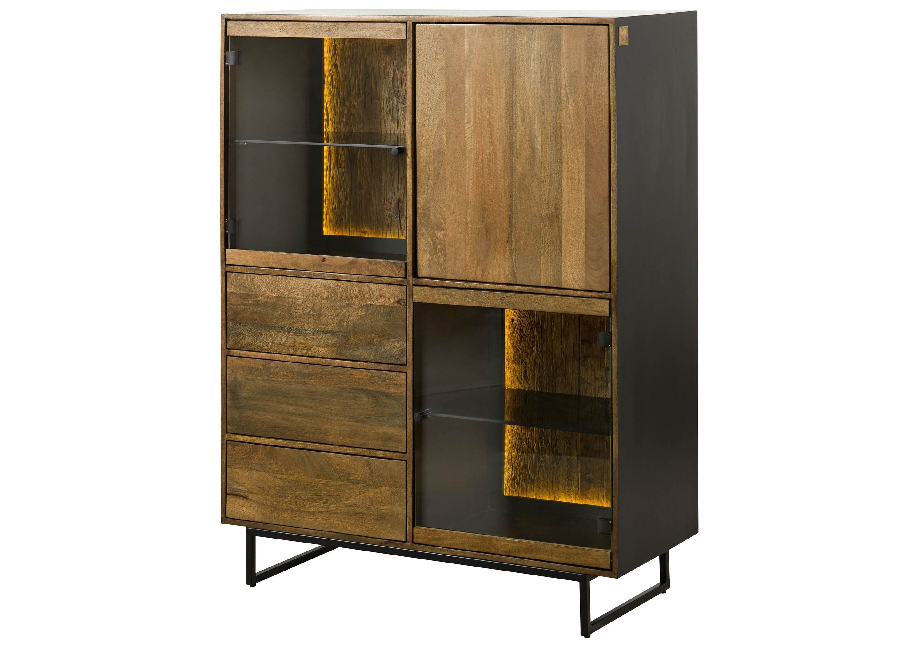 Massivmoebel24 Highboard