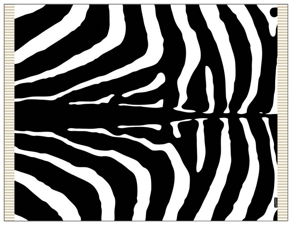 Vinylteppich Buddy Rosalie G, MySpotti, rechteckig, Höhe: 0,5 mm, statisch  haftend, Zebra