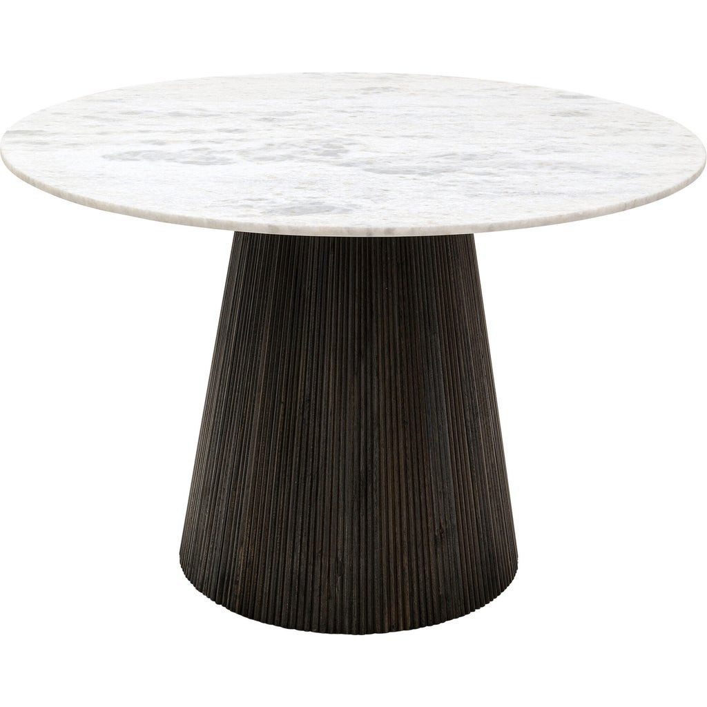 Kare Design Esstisch Glenn, Marmor, Ø115cm