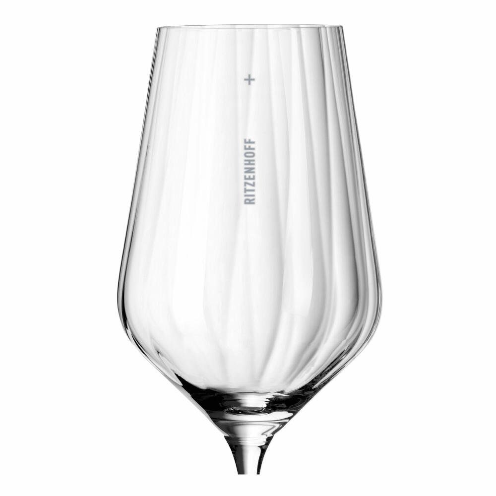 Ritzenhoff Weißweinglas Sternschliff Weißwein 2er-Set 001, 2-tlg., Kristallglas, Made in Germany