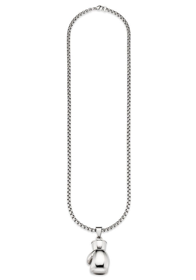 Bruno Banani Kette mit Anhänger Schmuck Geschenk Halskette Box-Handschuh Venezianerkette