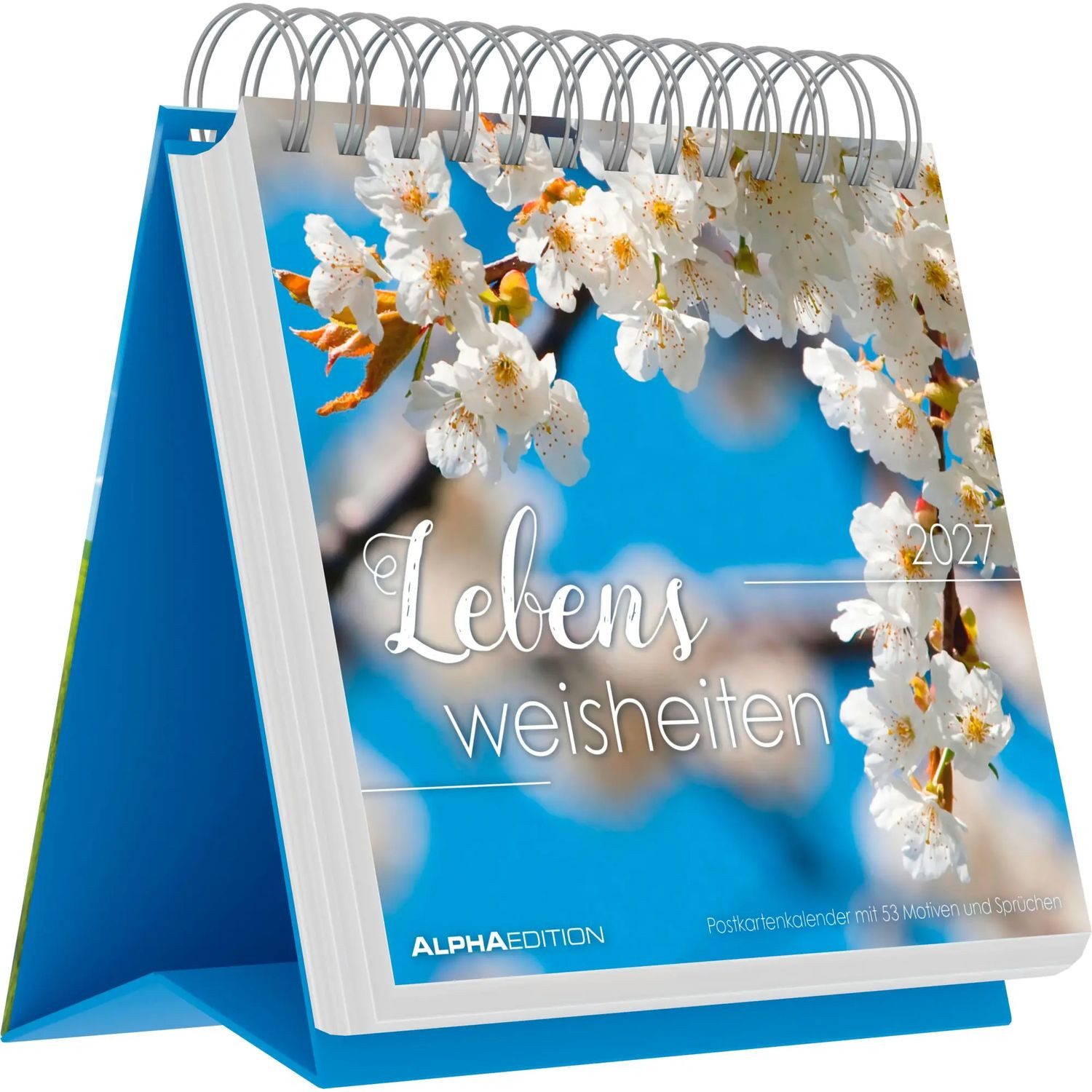 Alpha Edition Wandkalender Lebensweisheiten 2027