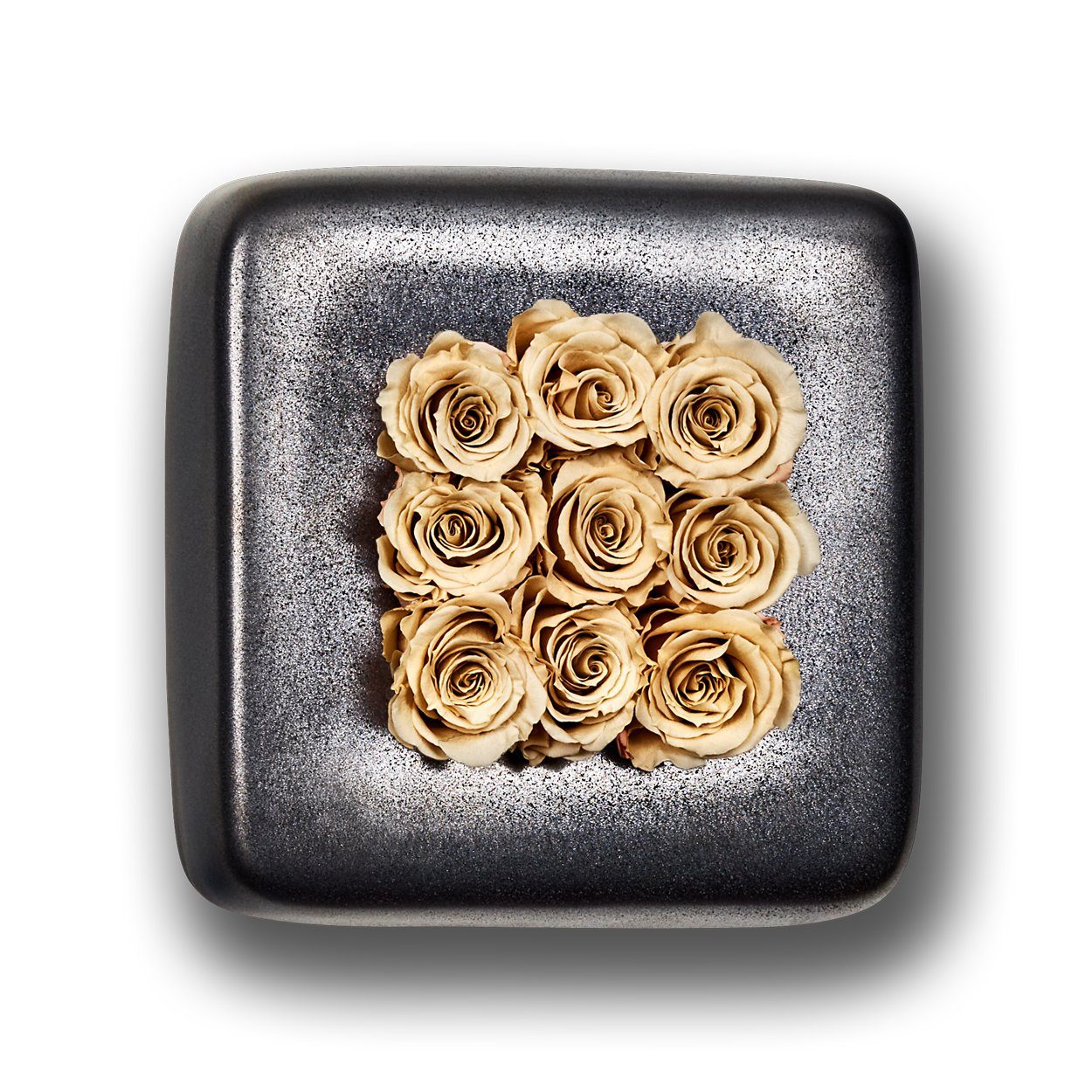 Flowerbox Wanddekoobjekt Rosen in Keramik Infinity-Bloom