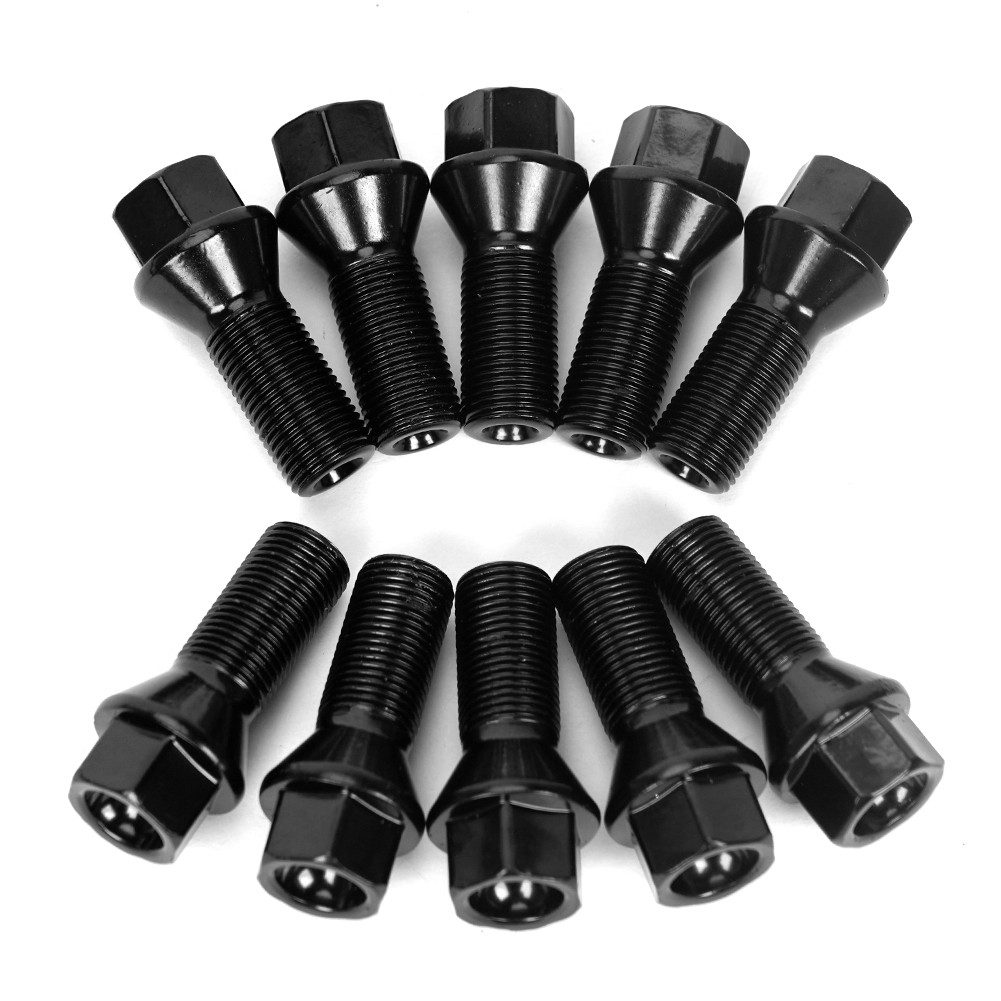 OSTWOLKE Schrauben-Set 10 x Radschrauben M14x1,25 SW17 für BMW X3 X5 E70 F30 F20 F25, 36136781151 – Bild 2 von 5