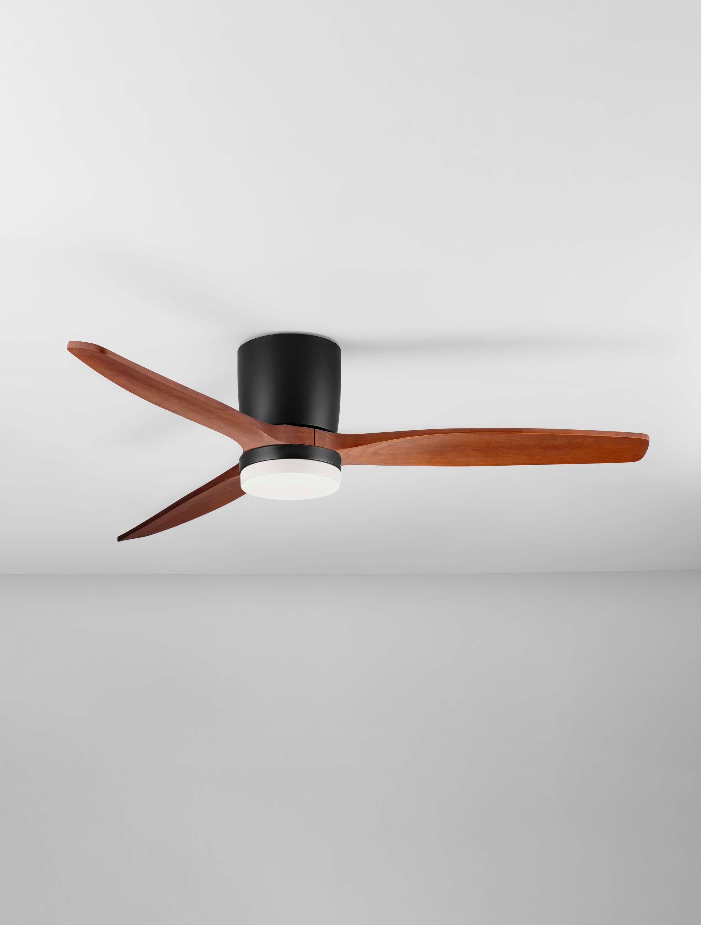 Nova Luce Deckenleuchte ALOA, Ventilatorfunktion, LED fest integriert, warmweiß - kaltweiß
