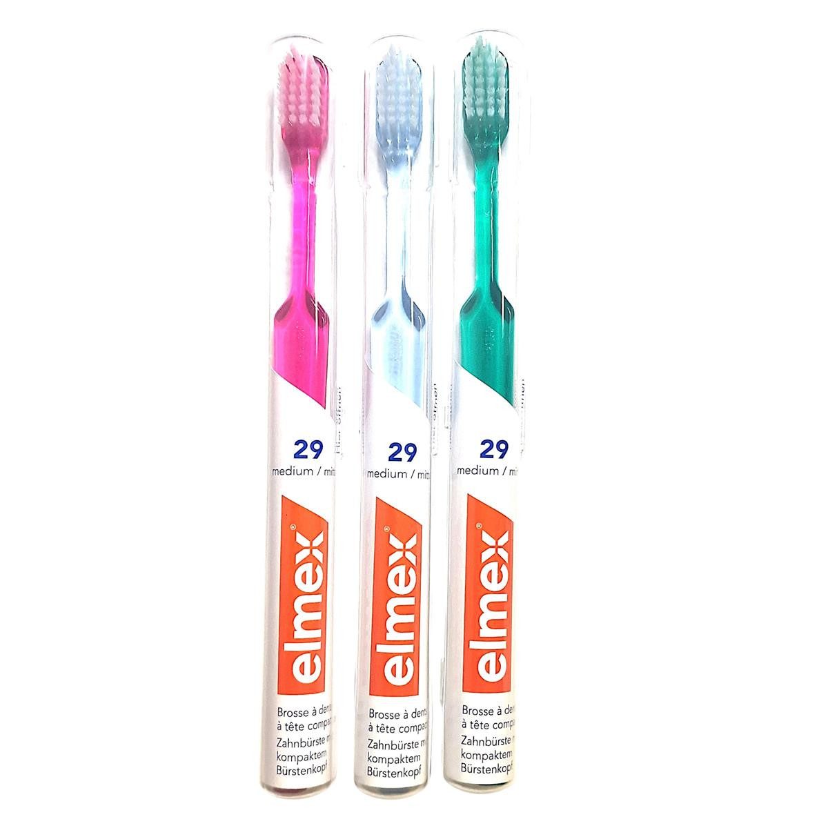 elmex Zahnbürste 5x Elmex Zahnbürste 29 mittel