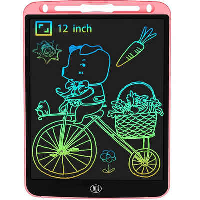 JOEAIS Zaubertafel LCD Schreibtafel 12 Zoll Kinder Maltafel Drawing Tablet Zeichentafel, (1 Stück), Digital Notepad Zeichentafel