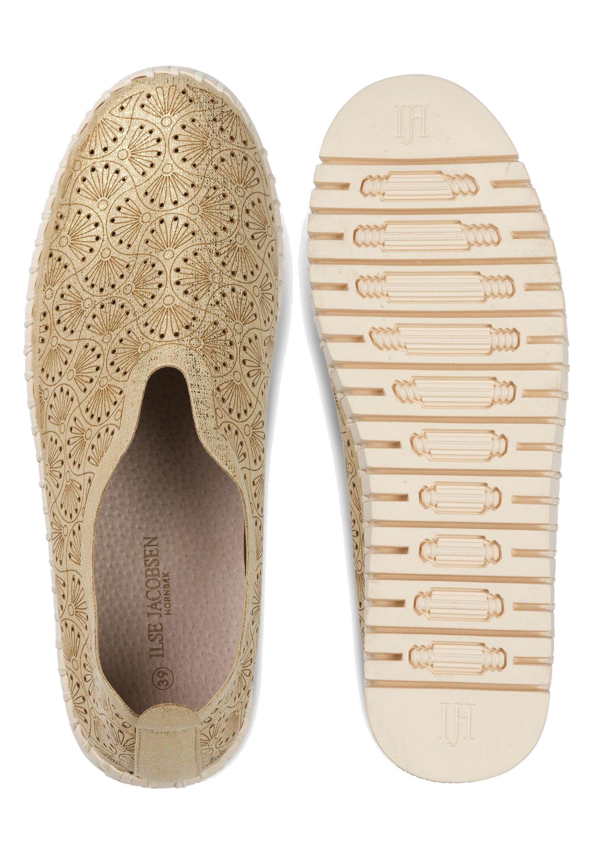Ilse Jacobsen TULIP3484 Slipper Plateausohle, atmungsaktive Mikrofaser, hoher Tragekomfort