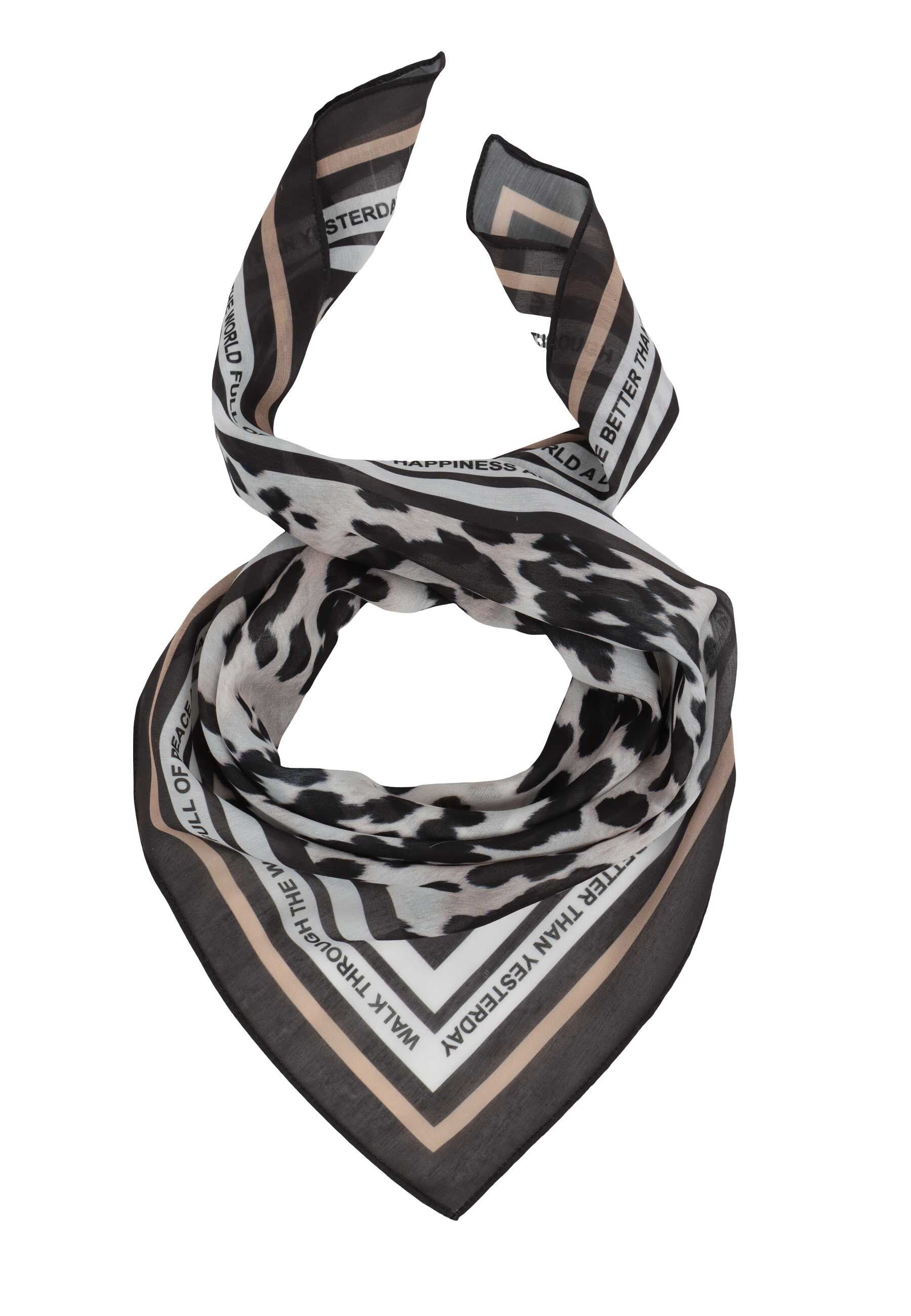 Samaya Halstuch Cay, in Chiffonoptik