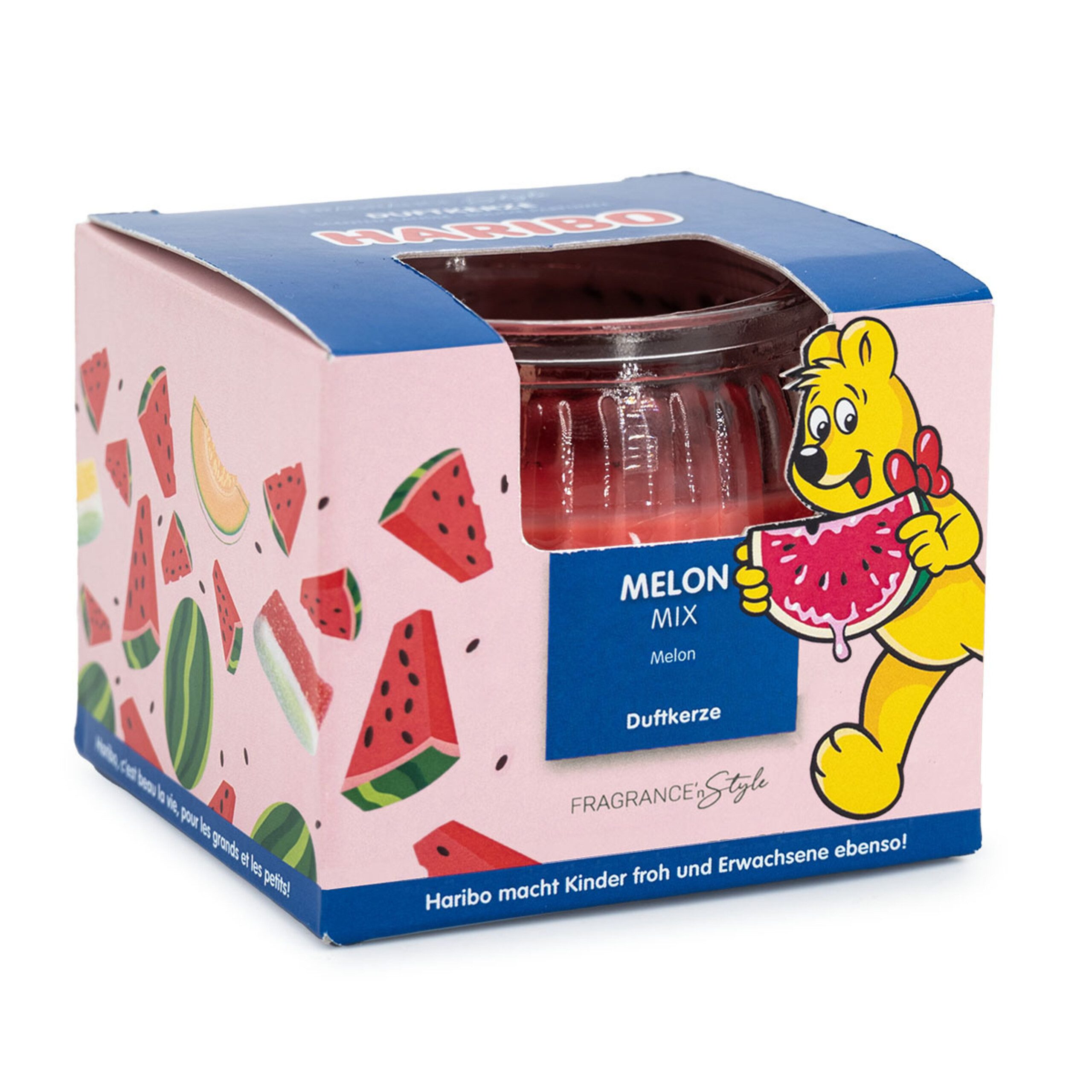 HARIBO Duftkerze Haribo™ im Geschenkkarto, Melon Mix