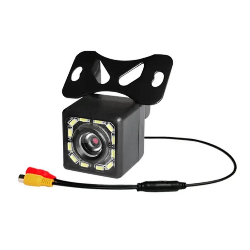 GABITECH 12 LED Universal Auto Rückfahrkamera 170 ° Winkel Nachtsicht Rückfahrkamera (wasserdicht, für Android Autoradios, automatisch im Rückwärtsgang)