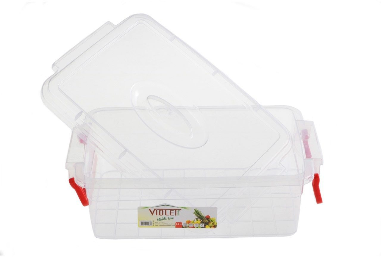 Dekonaz Aufbewahrungsbox Kunststoff-Aufbewahrungsbox 2,0 Liter (1 St)