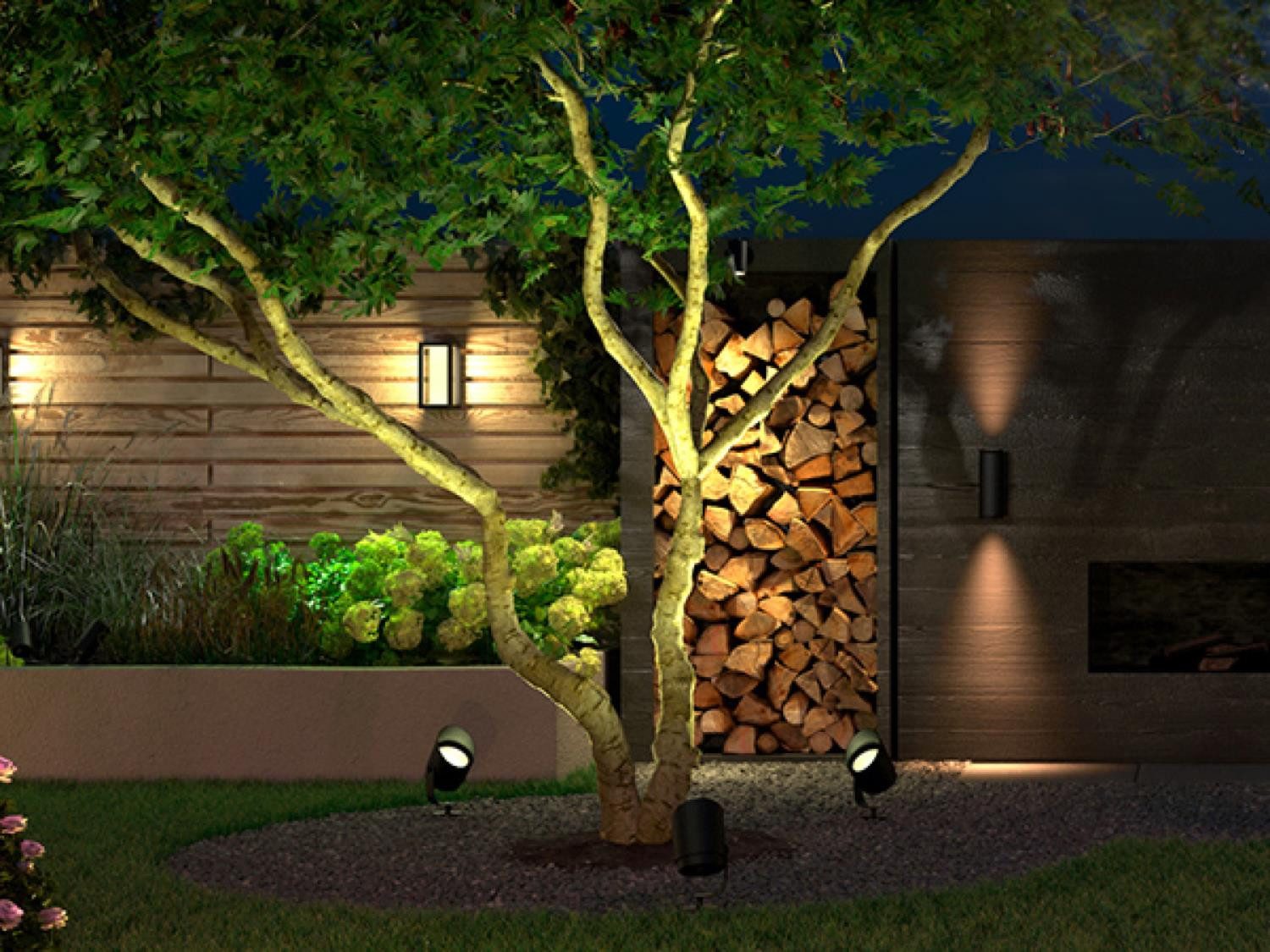 Philips Hue LED Gartenstrahler Outdoor White & Color Ambiance Lily XL Spot Niedervolt Erweiterung, Abschaltautomatik, Bluetooth, CCT - über Fernbedienung, Dimmfunktion, Einschlafhilfe, Farbsteuerung, Farbwechsel, Memory, nach Trennung vom Netz, Nachtlichtfunktion, RGB, Smart Home, Timerfunktion, Weckerfunktion, dimmbar über Fernbedienung, erweiterbar, mehrere Helligkeitsstufen, LED fest integriert, Farbwechsler, RGB, warmweiß - kaltweiß, App- & Sprachsteuerung, Smart Home, Farbe & Weiß, Niedervolt-System