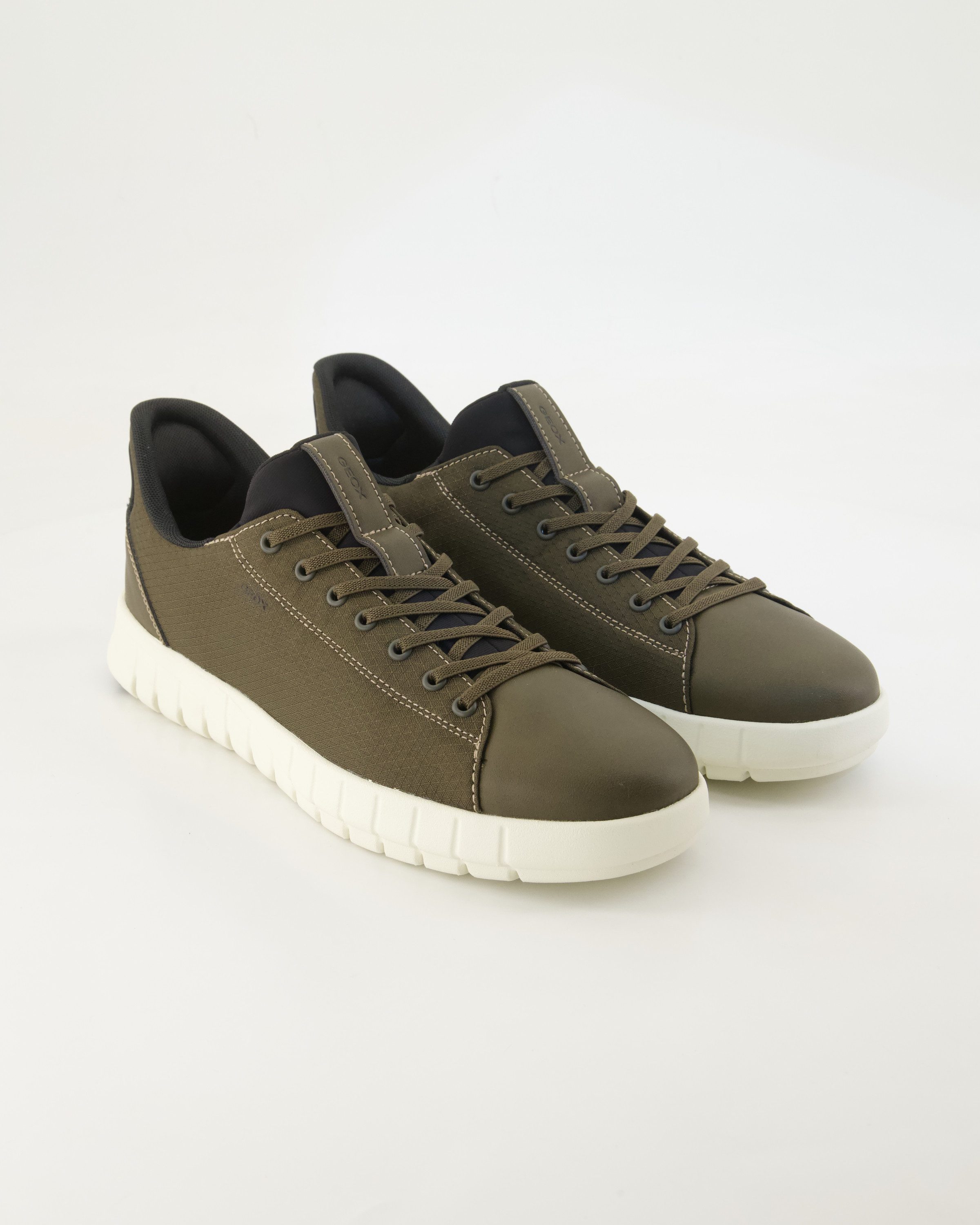 Geox U Flextride Plus Slipper Obermaterial: Leder und Textil