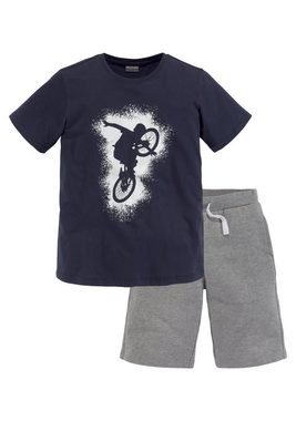 KIDSWORLD T-Shirt & Sweatbermudas Biker (Set, 2-tlg) BIKER