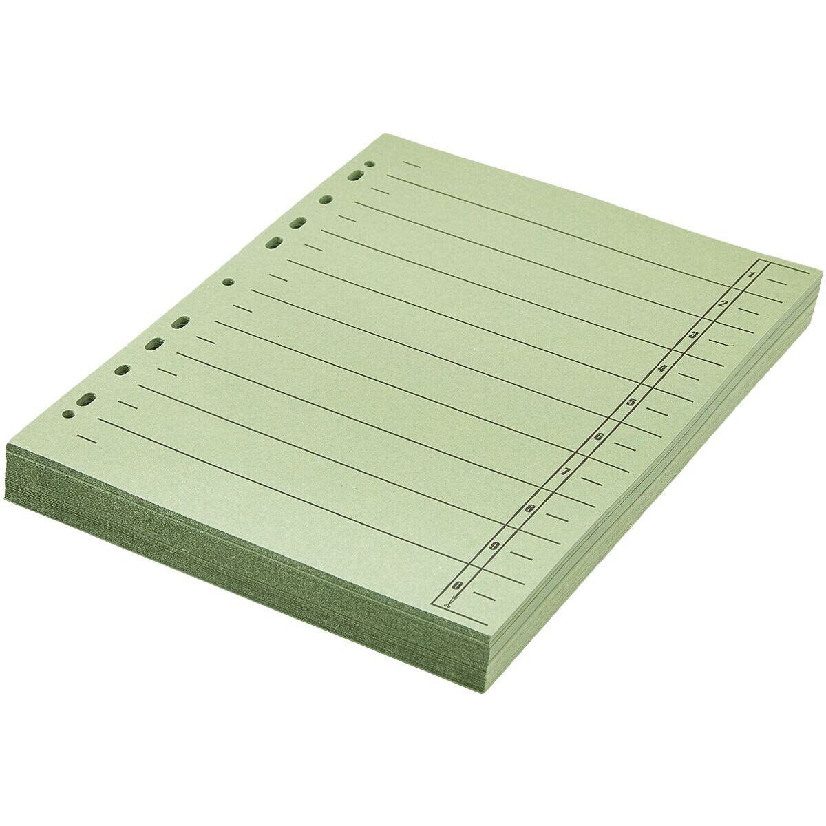 Otto Office Nature Aktenordner, Trennblätter 1-10, DIN A4 Maxi, 100-tlg., Kraftkarton 230 g/m²
