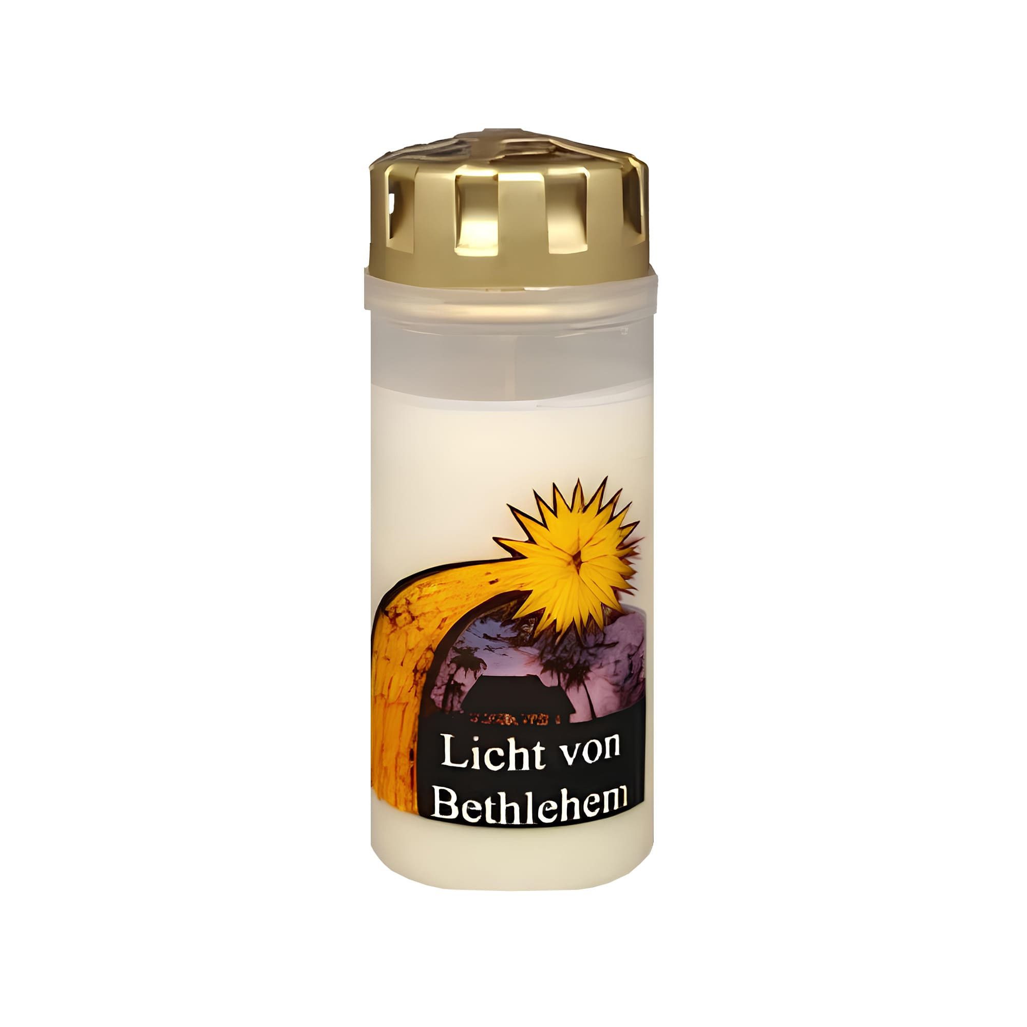 Jacob Flügel GmbH Kerzenmanufaktur Adventskerze Weihnachtskerze Öllicht Grablicht "Licht von Bethlehem"