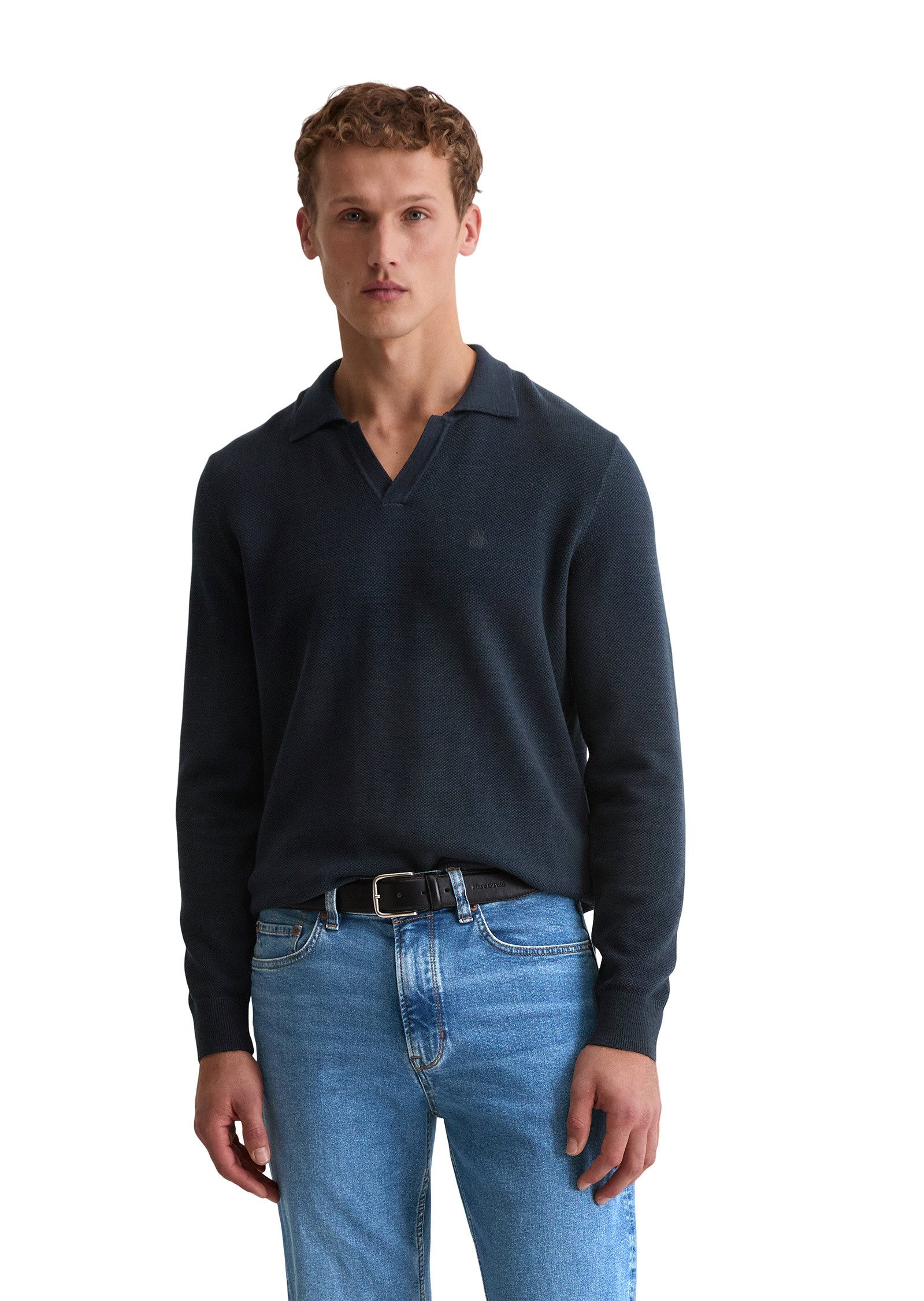 Strickpullover aus Bio-Baumwoll-Piqué