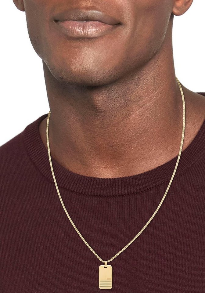 Tommy Hilfiger Kette mit Anhänger Schmu... Tommy Hilfiger Kette mit Anhänger Schmu...