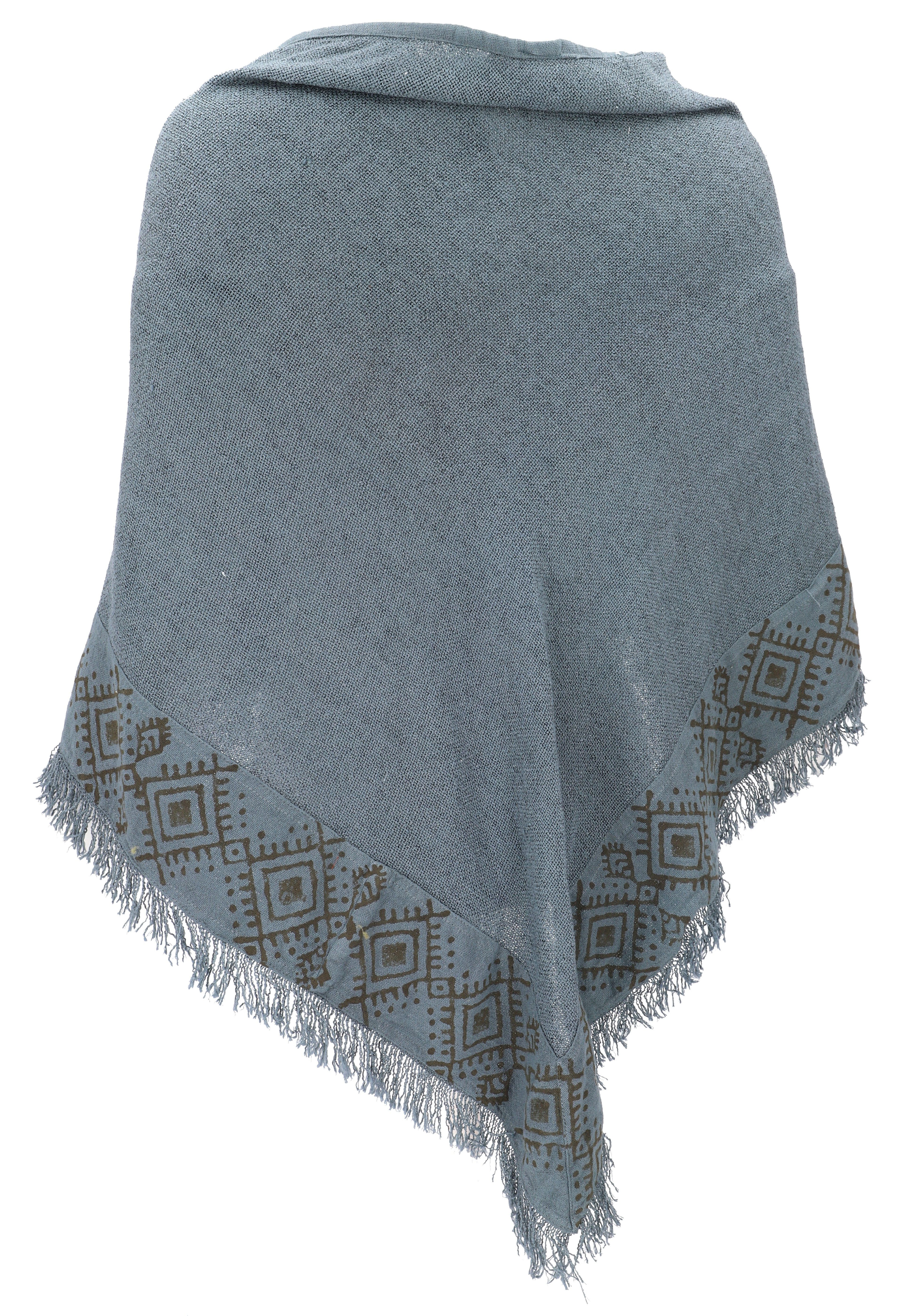 Guru-Shop Minirock Wandelbarer Bohorock, Schultertuch, Poncho -.. alternative Bekleidung – Bild 3 von 5