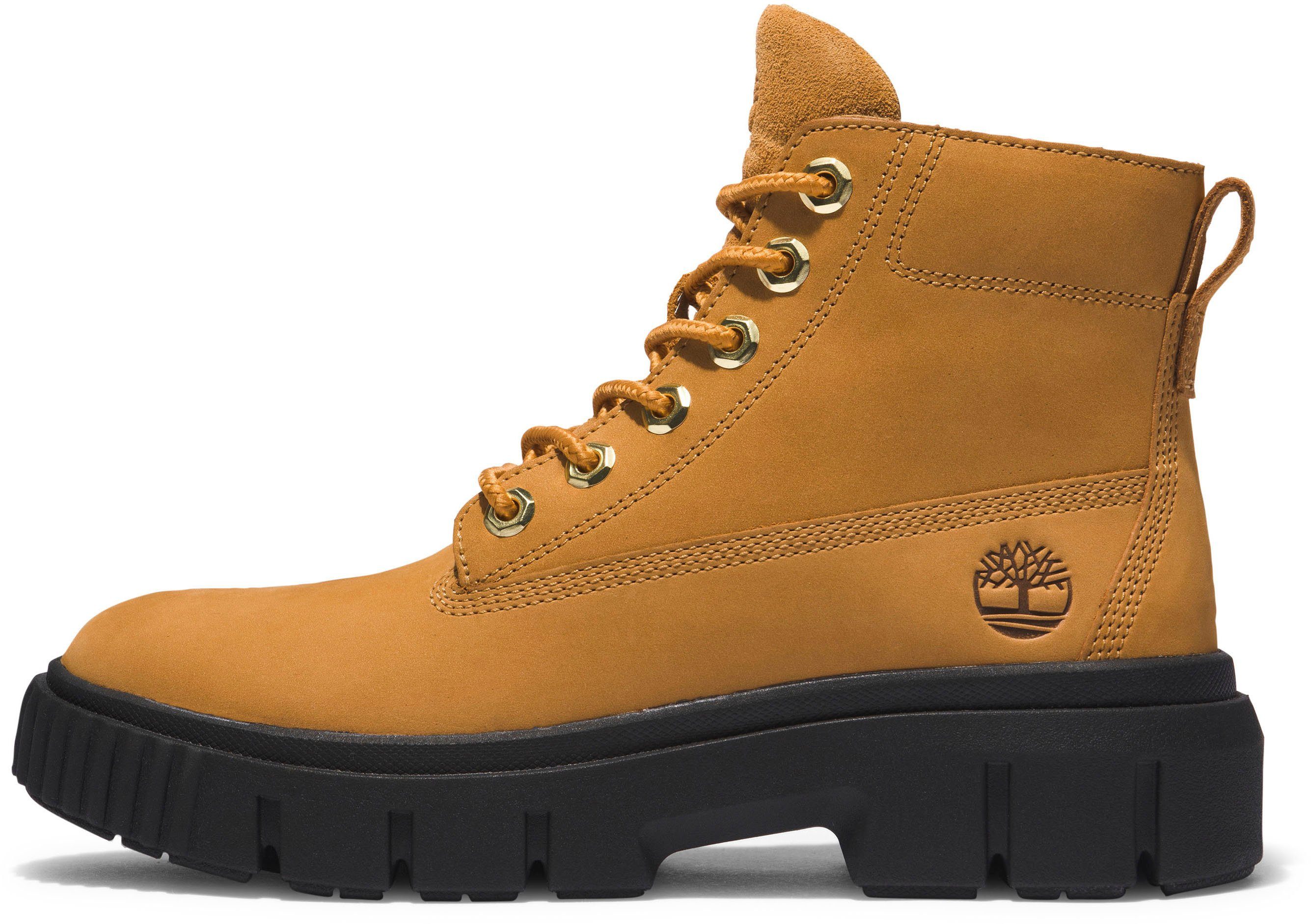 Schnürboots Timberland wheat Leather Boot Greyfield