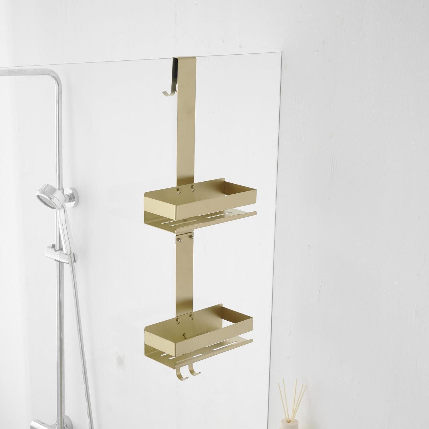 LuxusKollektion Duschablage Duschablage Hängend Gold Edelstahl SUS304, 1-tlg.