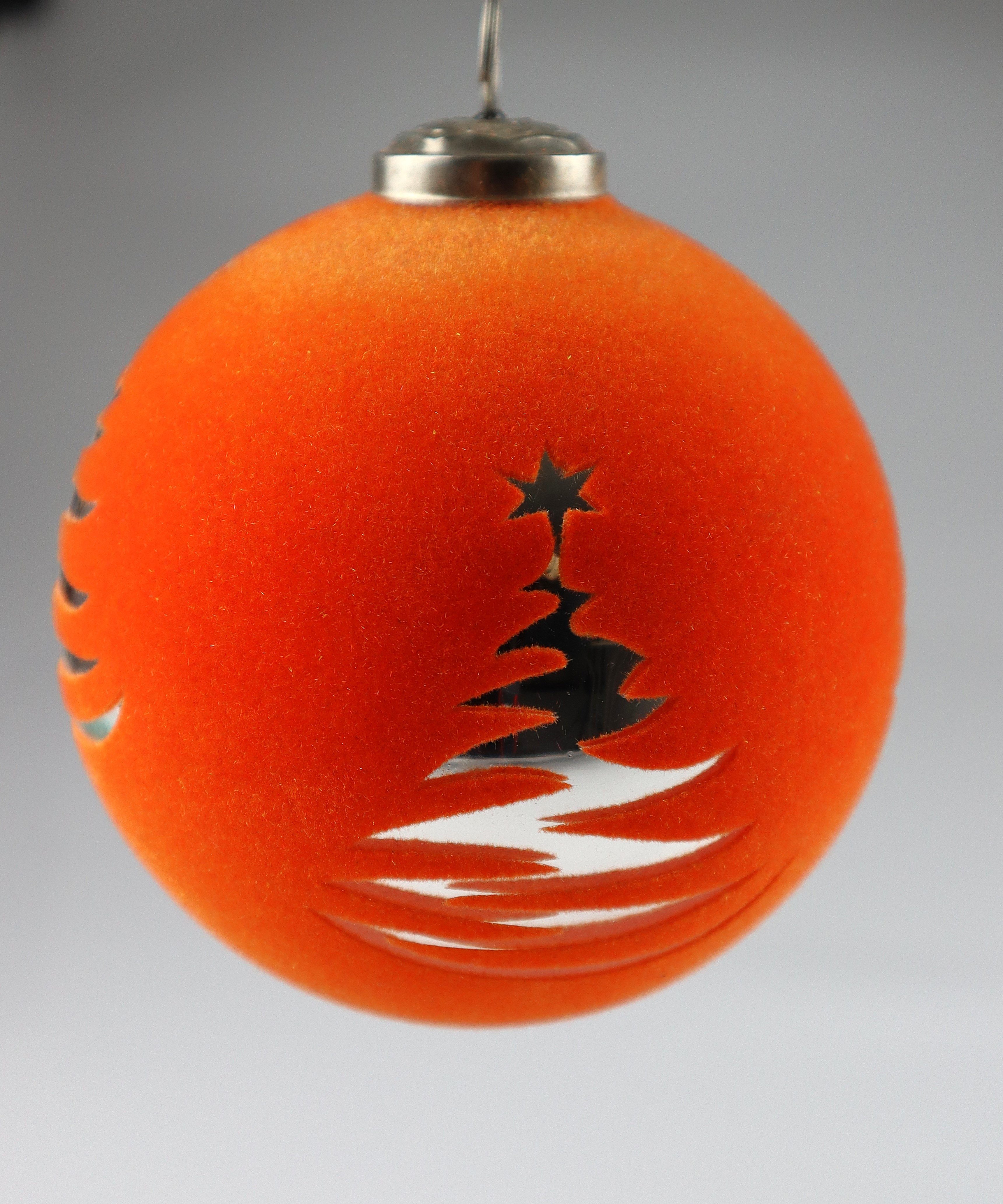 AM Design Weihnachtsbaumkugel aus Glas, Ø 12 cm, 3er Set