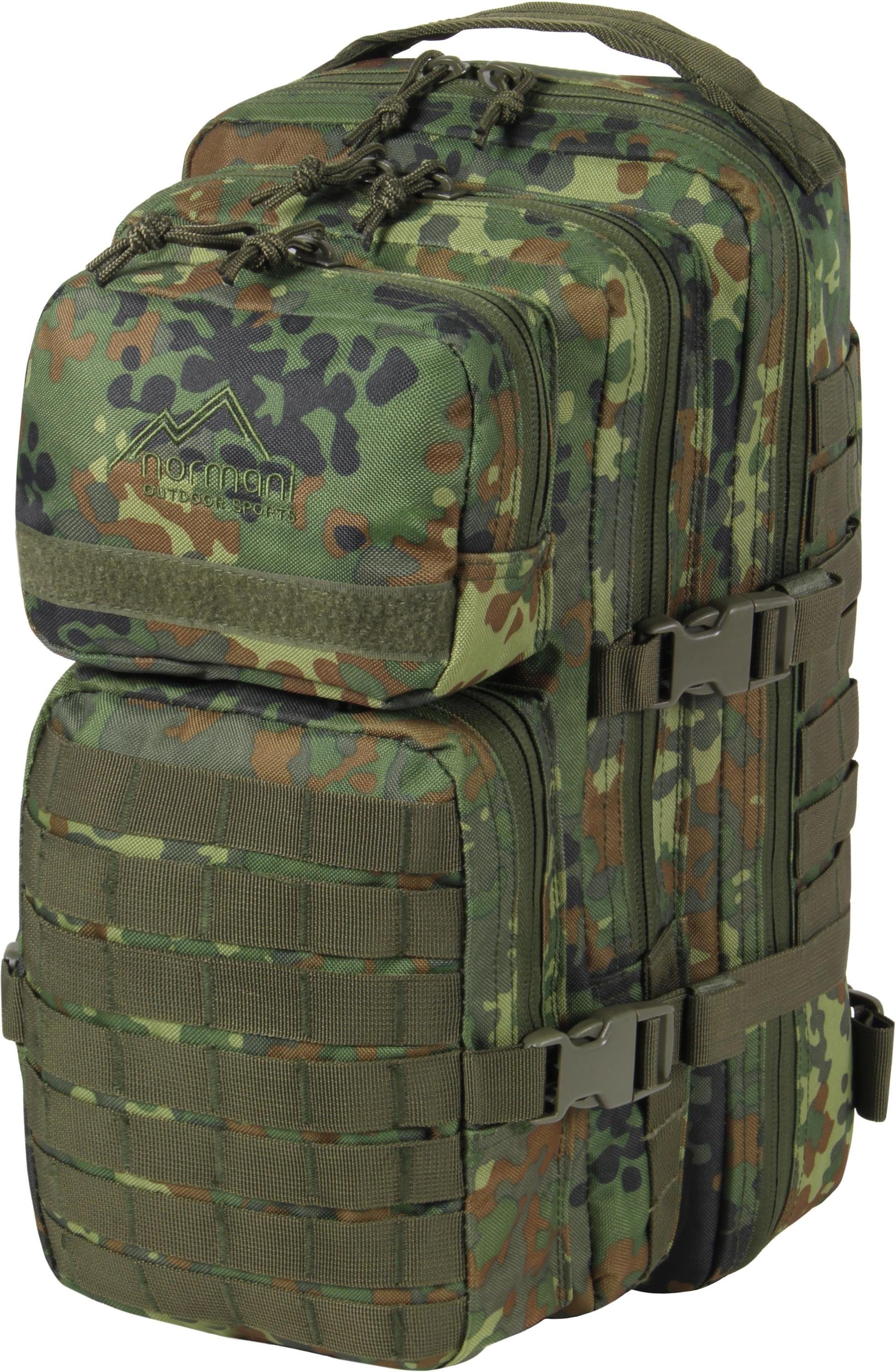 normani Daypack Daypack Rucksack 30 Liter Bedrock, Tagesrucksack Einsatzrucksack Schulrucksack Assault Pack